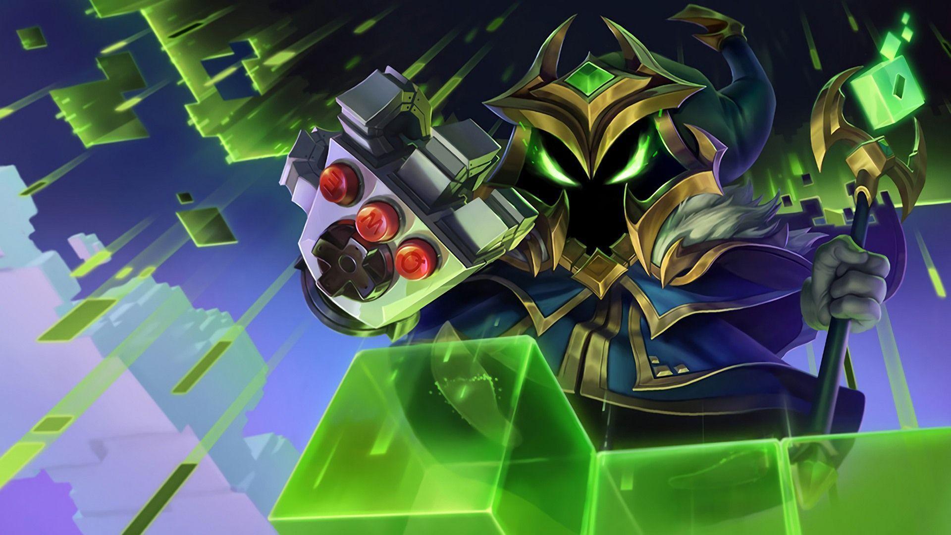 Final Boss Veigar Splash Art Skin Wallpaper