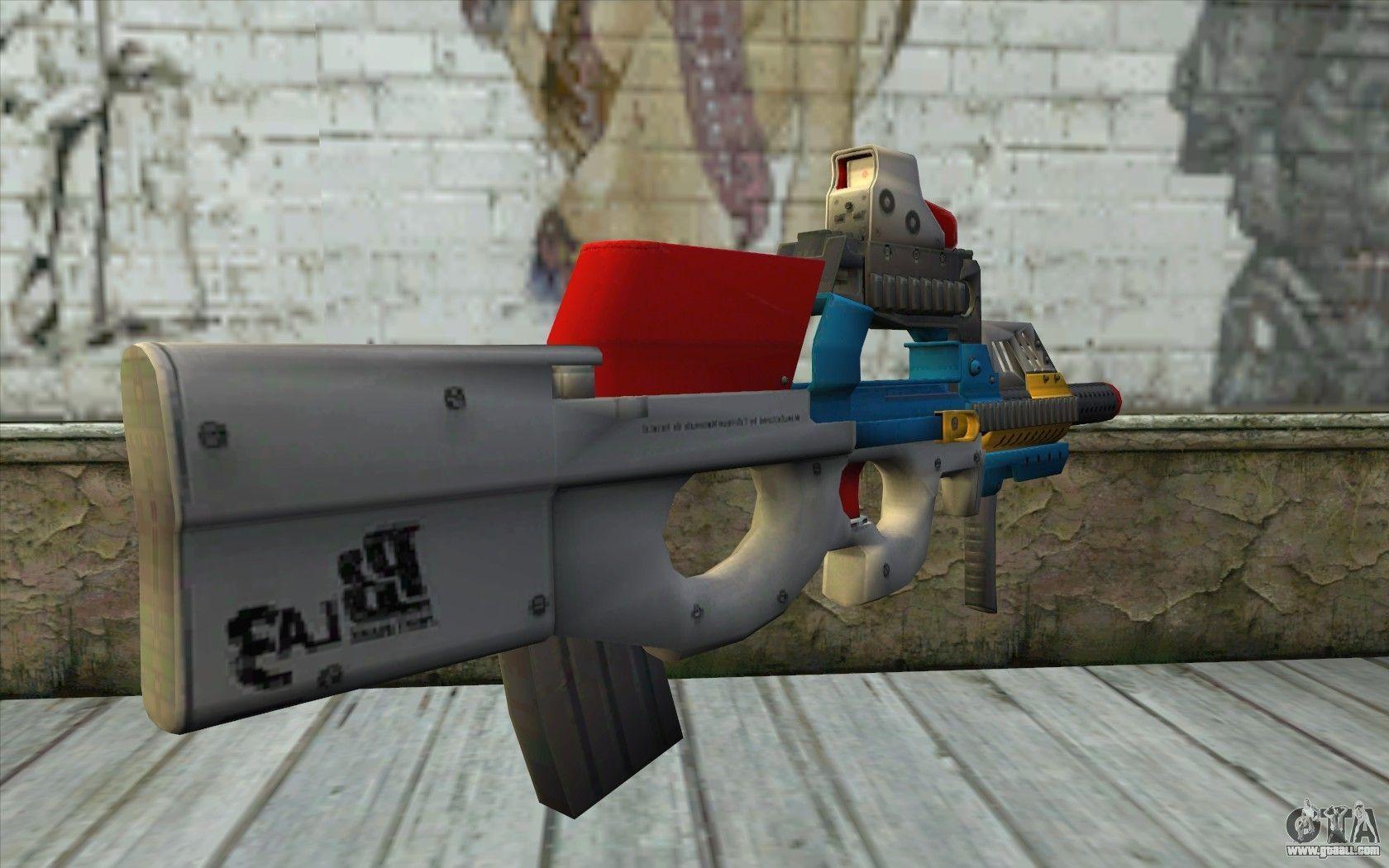 P90 MC Latin 3 from Point Blank for GTA San Andreas