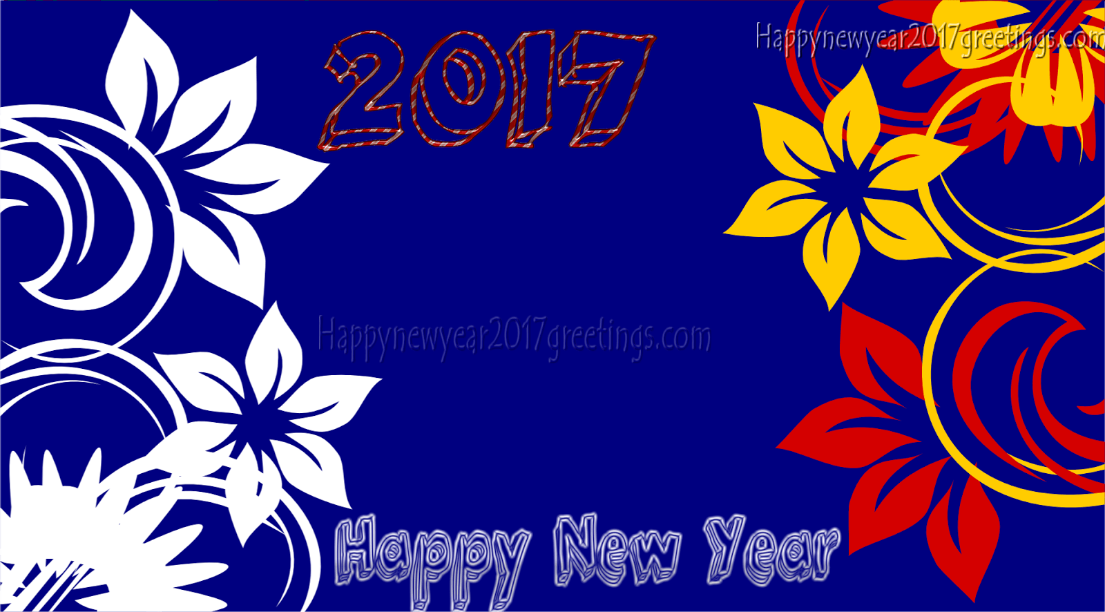 Happy New Year 2017 3D Wallpaper Year 2017 3D HD Image