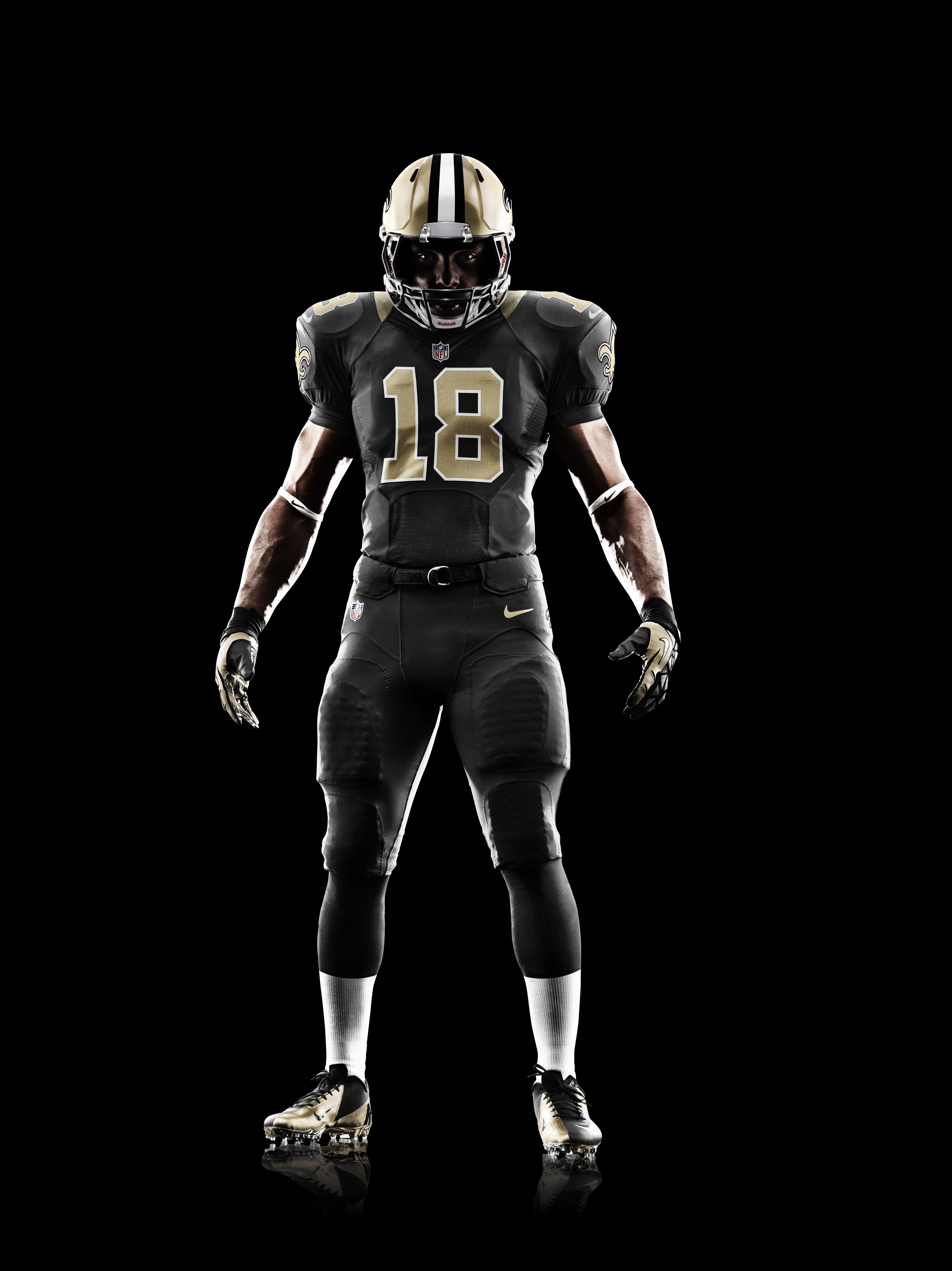 Nike News Orleans Saints 2012 Nike Football Uniform