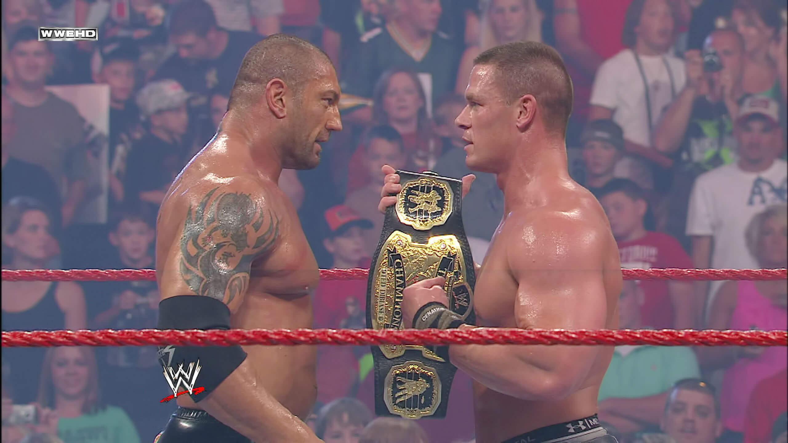 Bautista Vs John Cena Wwe