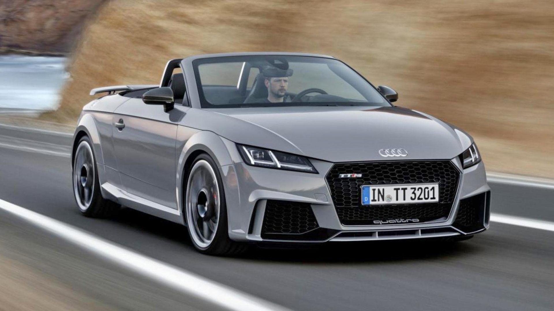 Audi TT RS Roadster Free Desktop Background