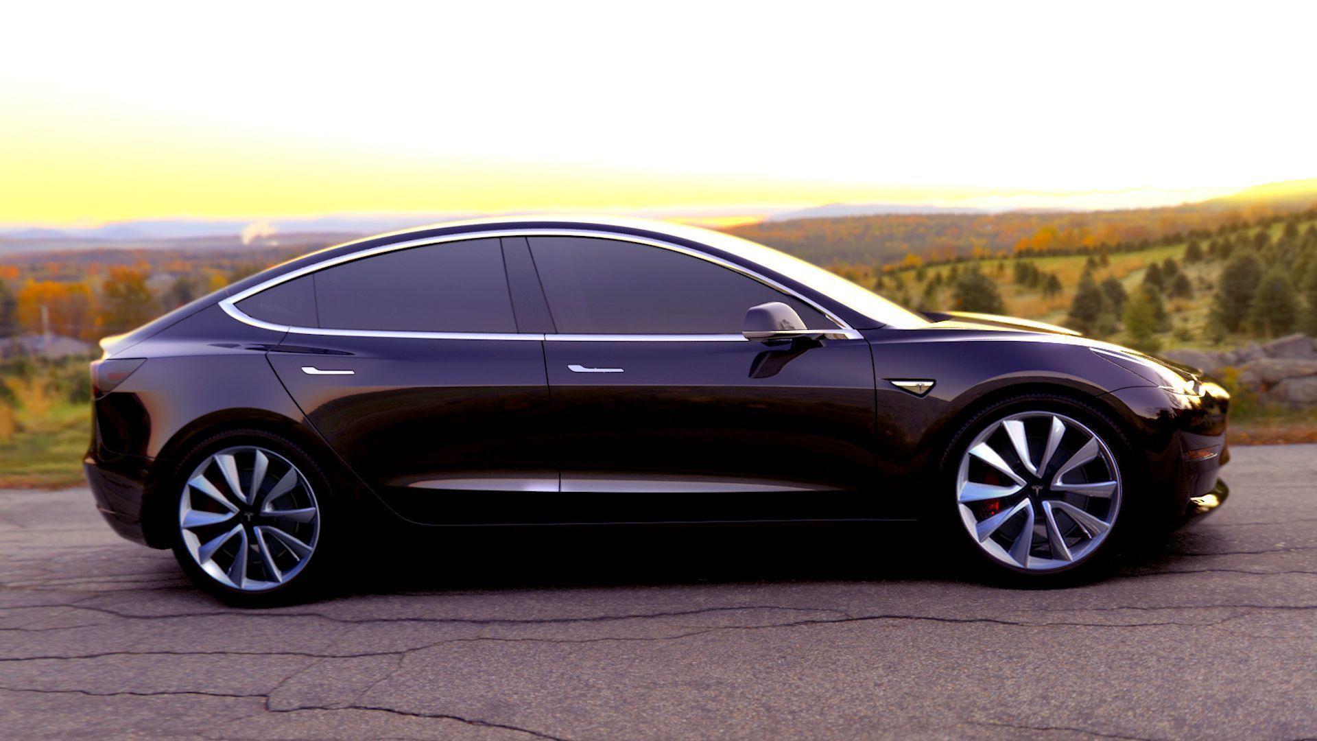 Tesla Model 3 Wallpaper, Download Free HD Wallpaper
