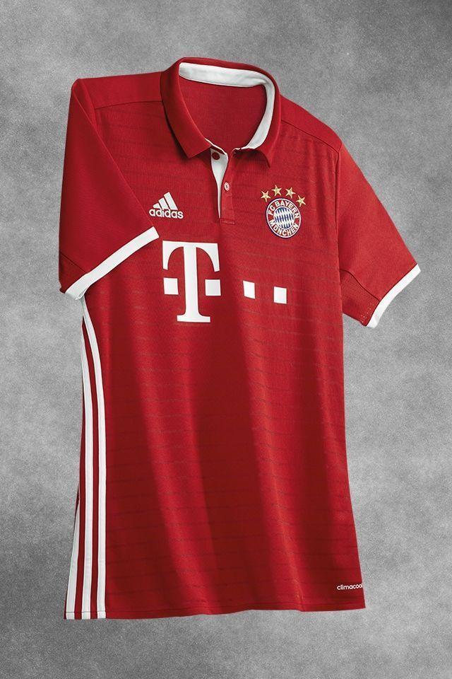 Bayern Munich 2016 2017 Adidas Home Jersey Wallpaper