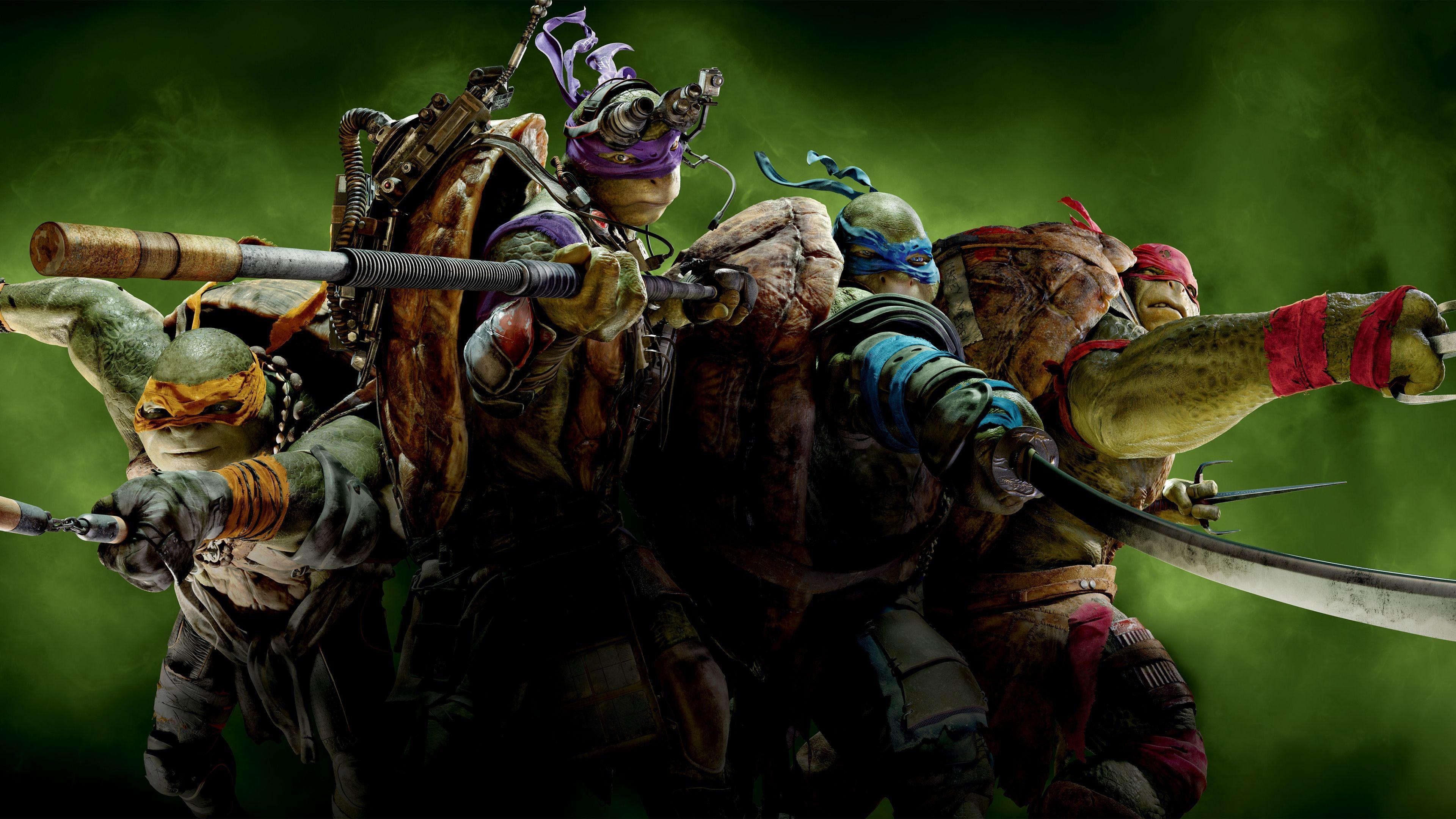 Teenage Mutant Ninja Turtles, Raphael, Michelangelo Wallpaper
