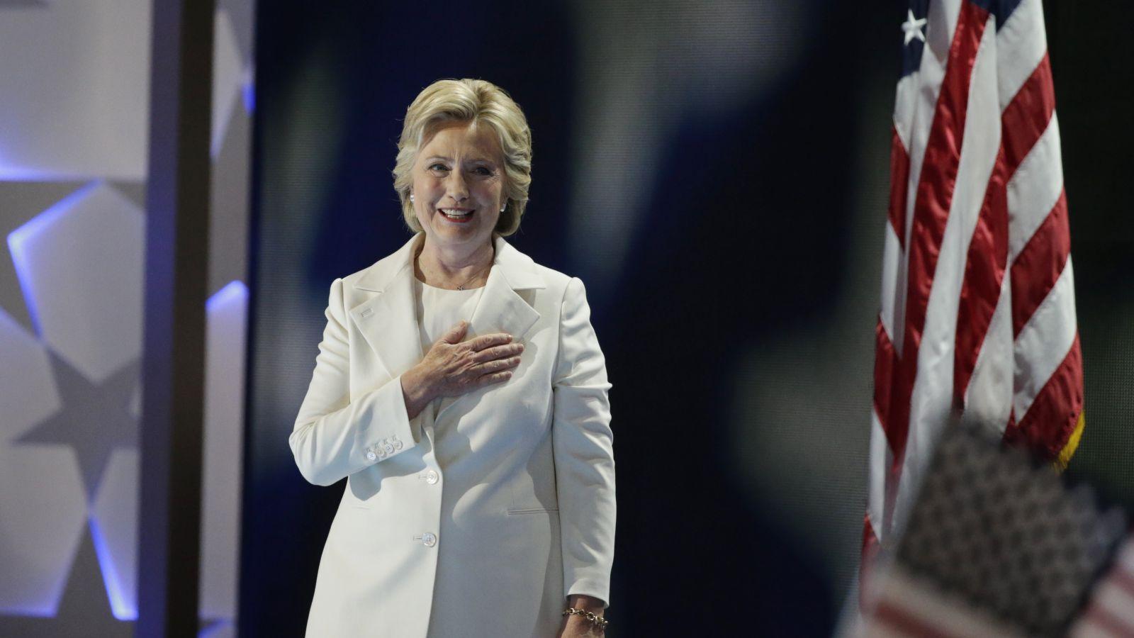 Why Hillary Clinton Wore All White at the DNC. iFashion Network