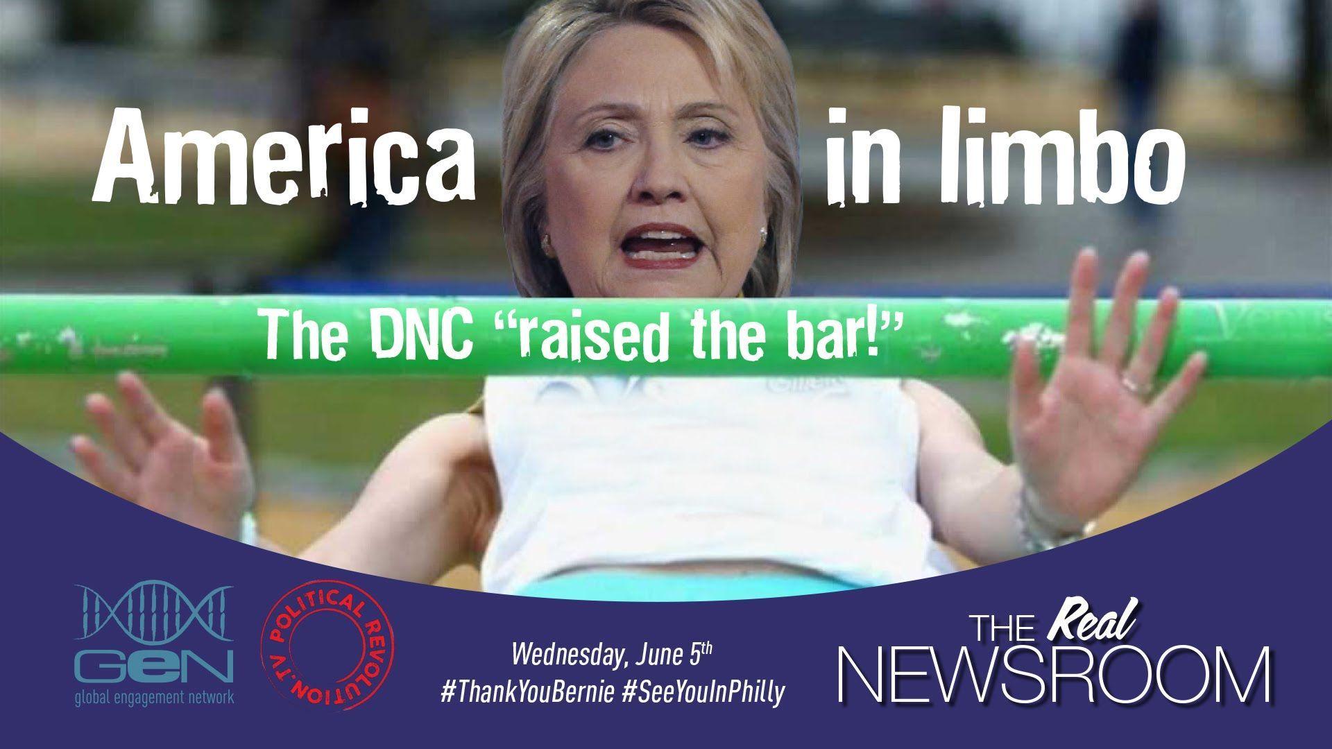 The Real #Newsroom Edition.8.2017 - #ThankYouBernie