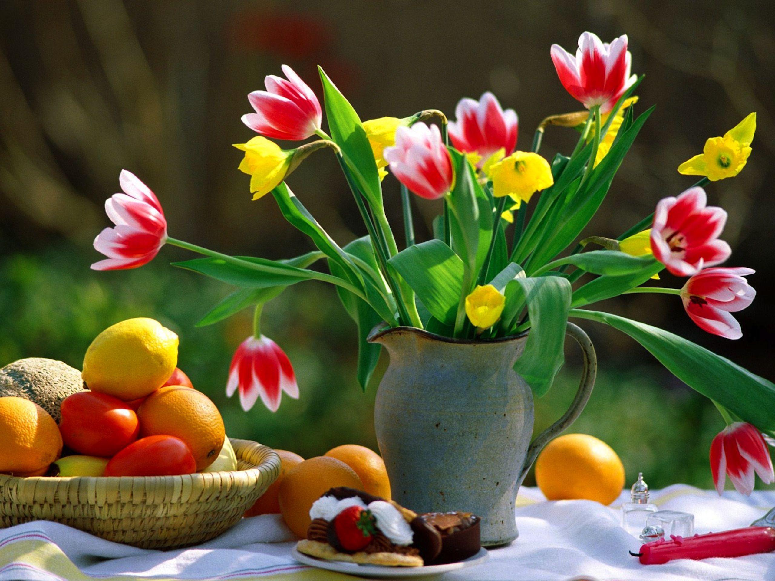 Beautiful Spring Flowers Wallpaper. Artopia 444: Art Music