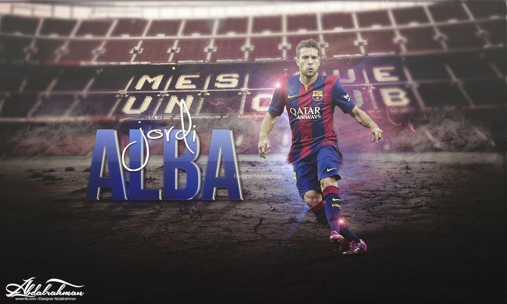 Jordi Alba Barcelona Desktop Background HD Wallpaper