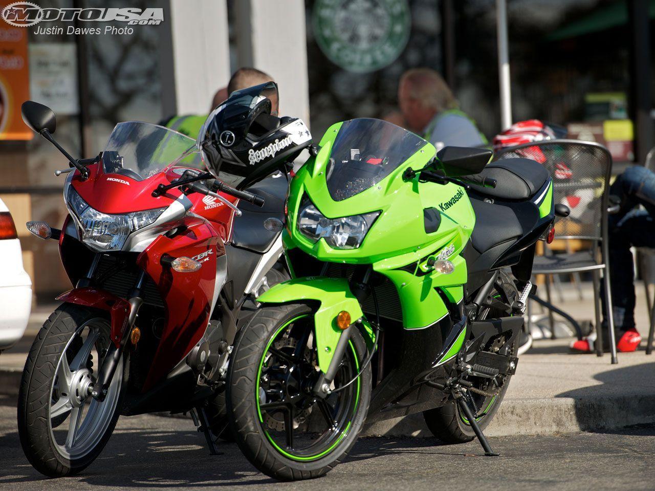 Kawasaki Ninja 250R Comparison Photo
