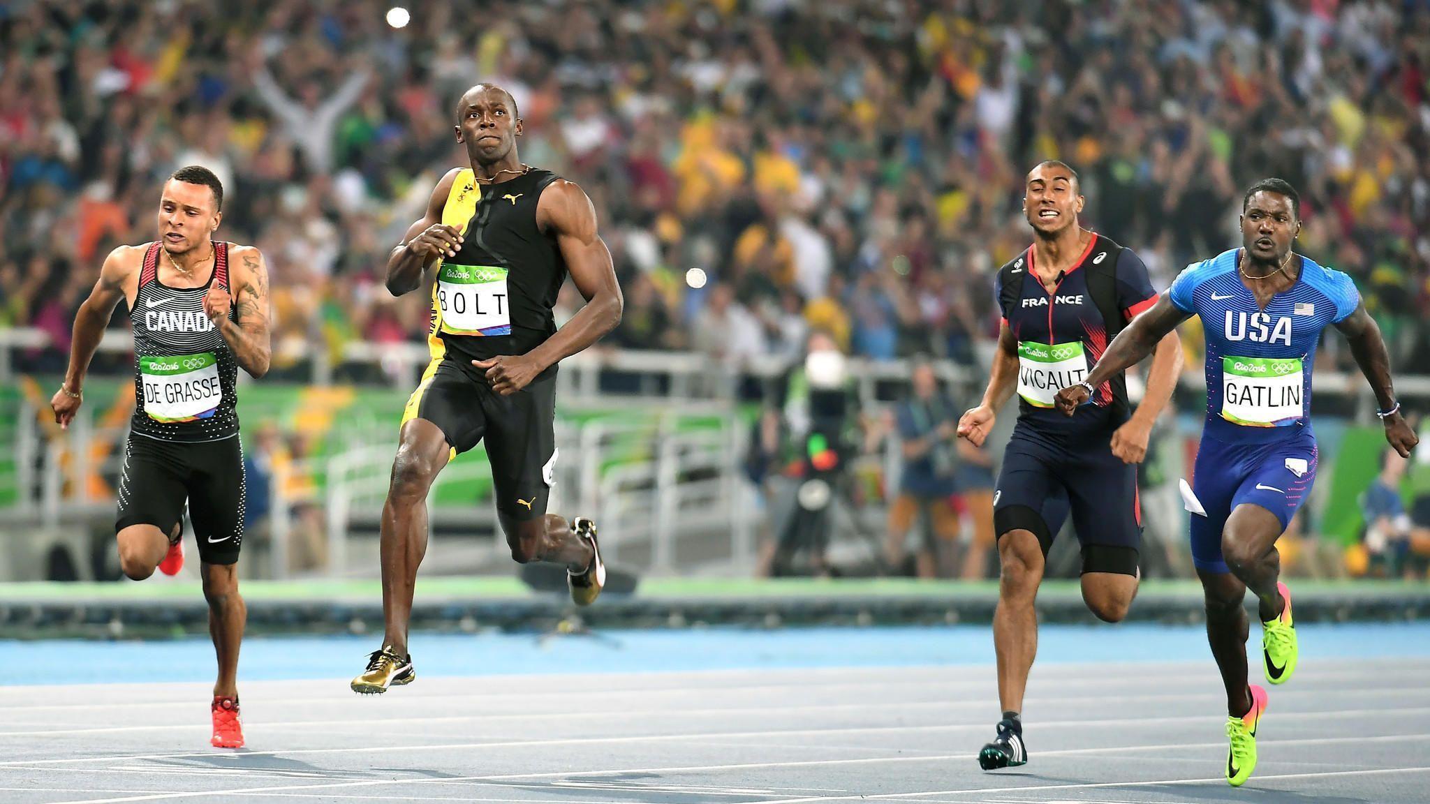Usain Bolt Wins Third Consecutive Olympic Gold In 100 Meter Dash