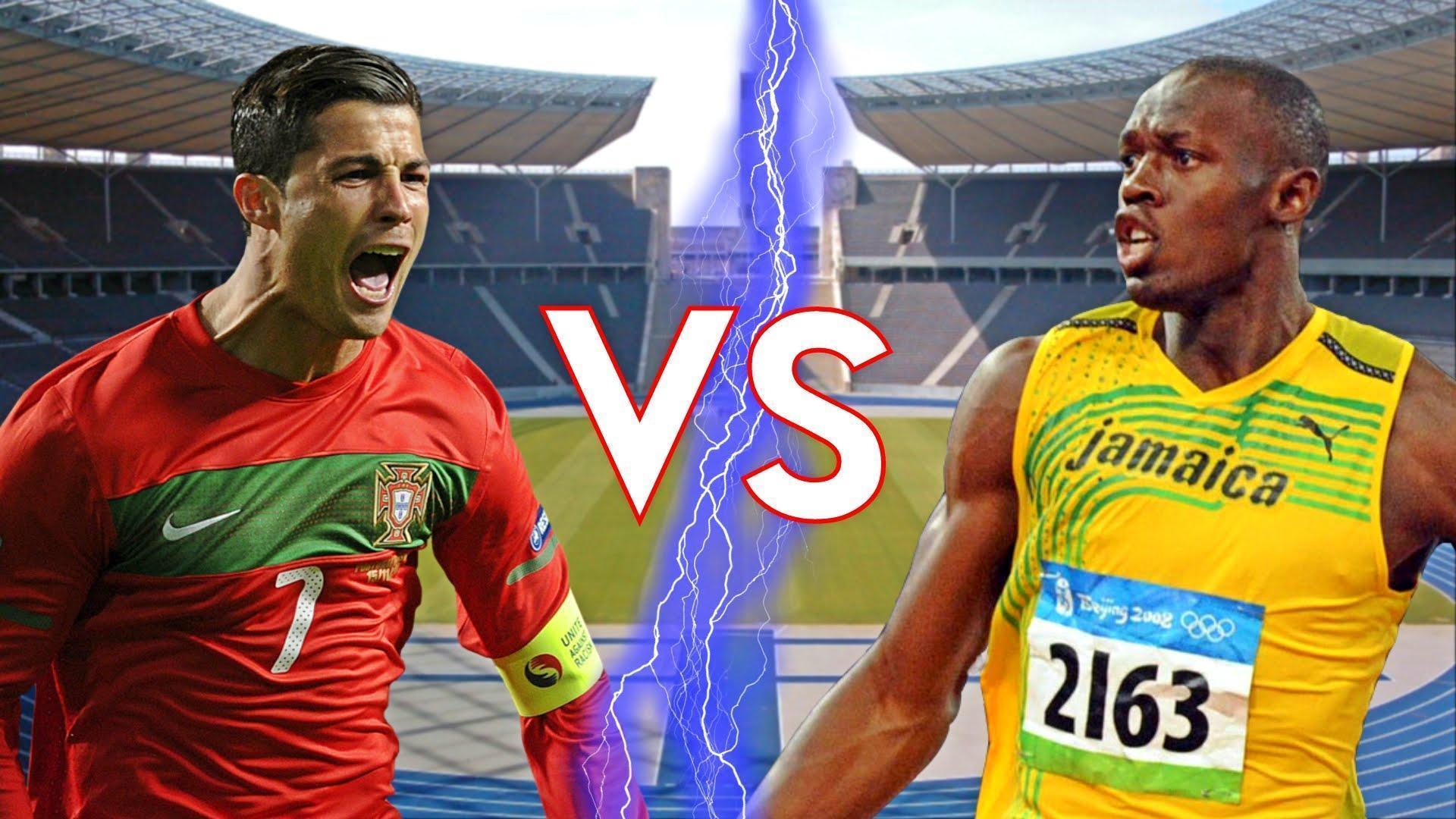 Cristiano Ronaldo VS Usain Bolt ● Speed and Power 2016