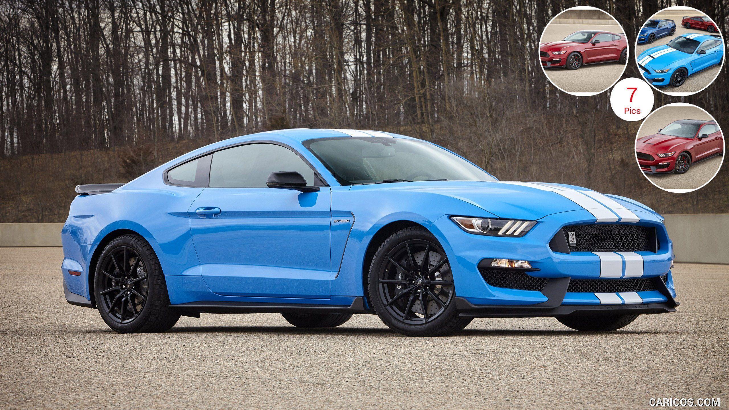 Ford Mustang Shelby GT350 (Color: Grabber Blue). HD