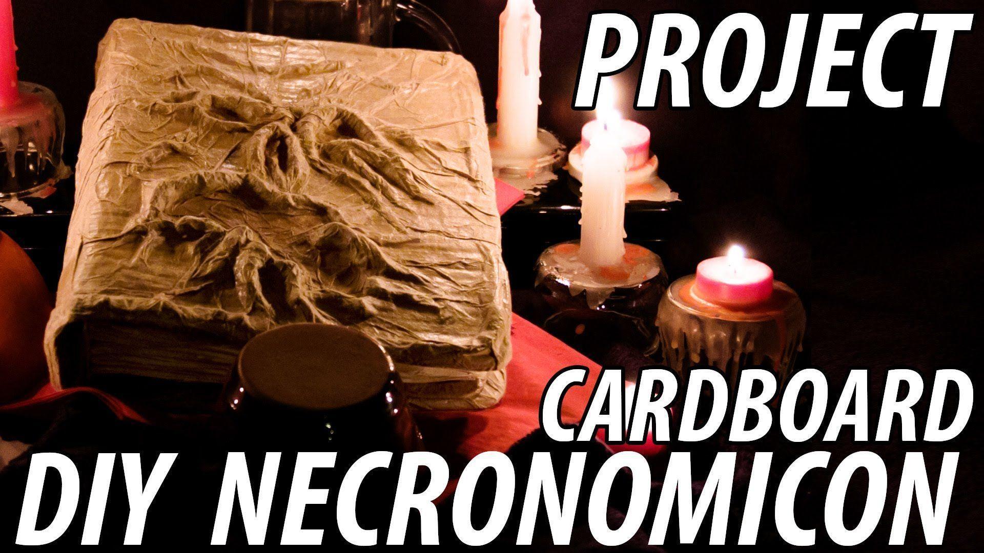 The Evil Dead Necronomicon Diy Cardboard Project