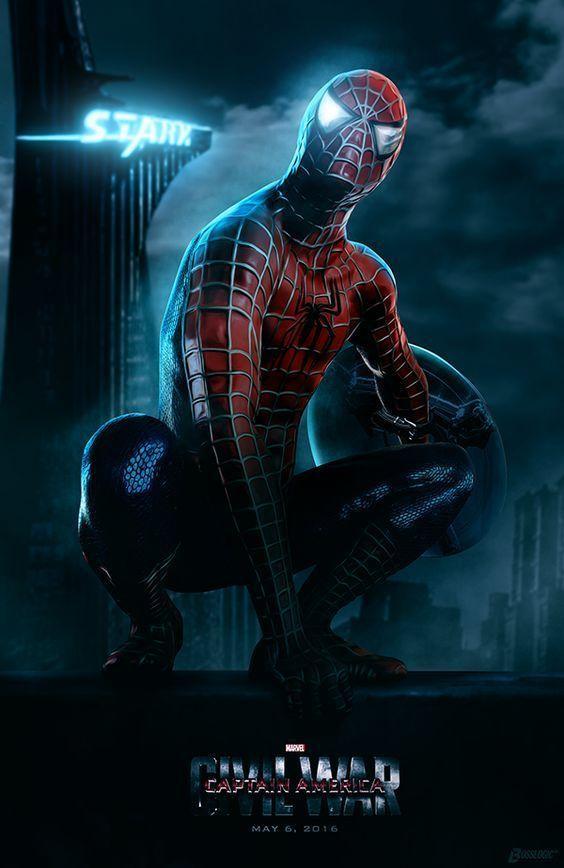 Spiderman #Fan #Art. (Civil War poster) By: by BossLogic Inc. (THE