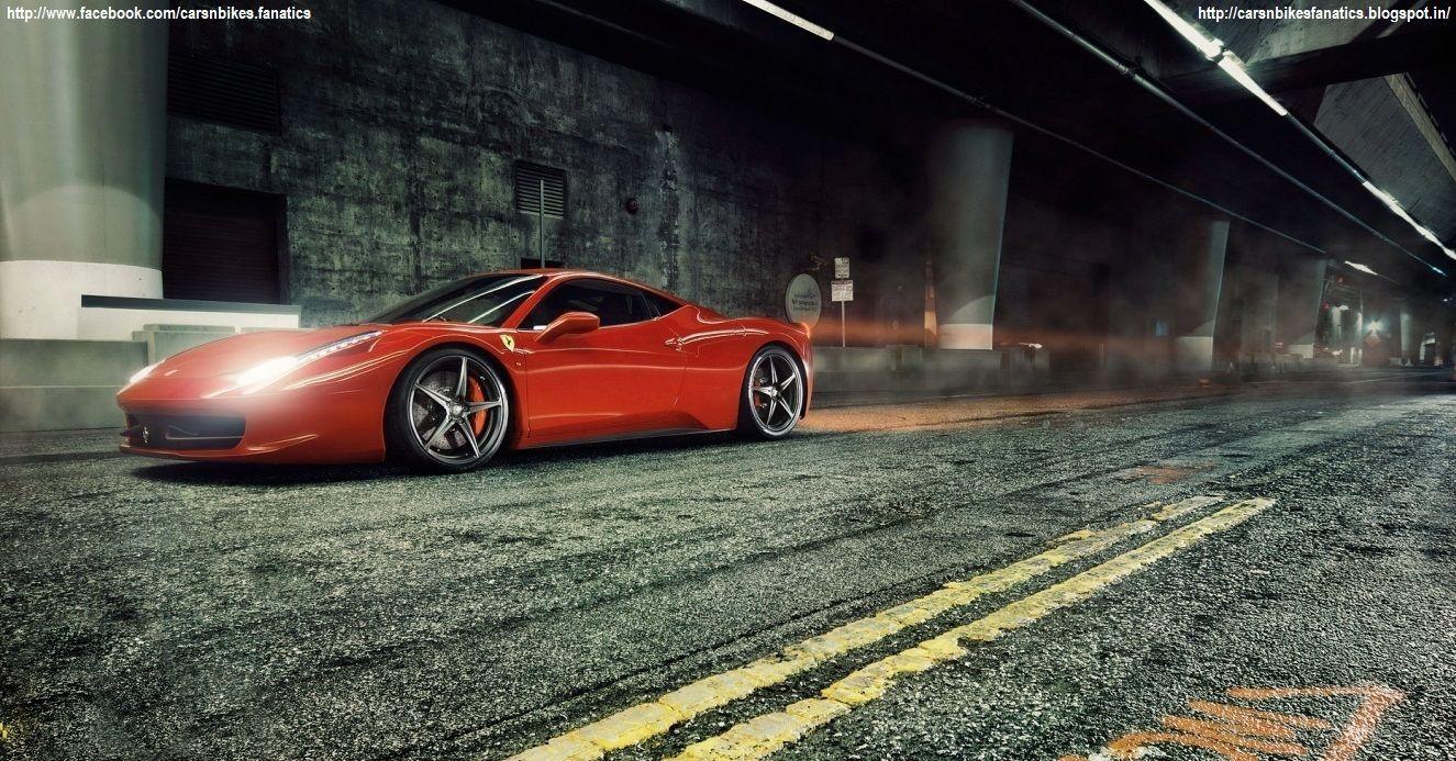 Car & Bike Fanatics: Ferrari 458 Italia Wallpaper & Facebook Page