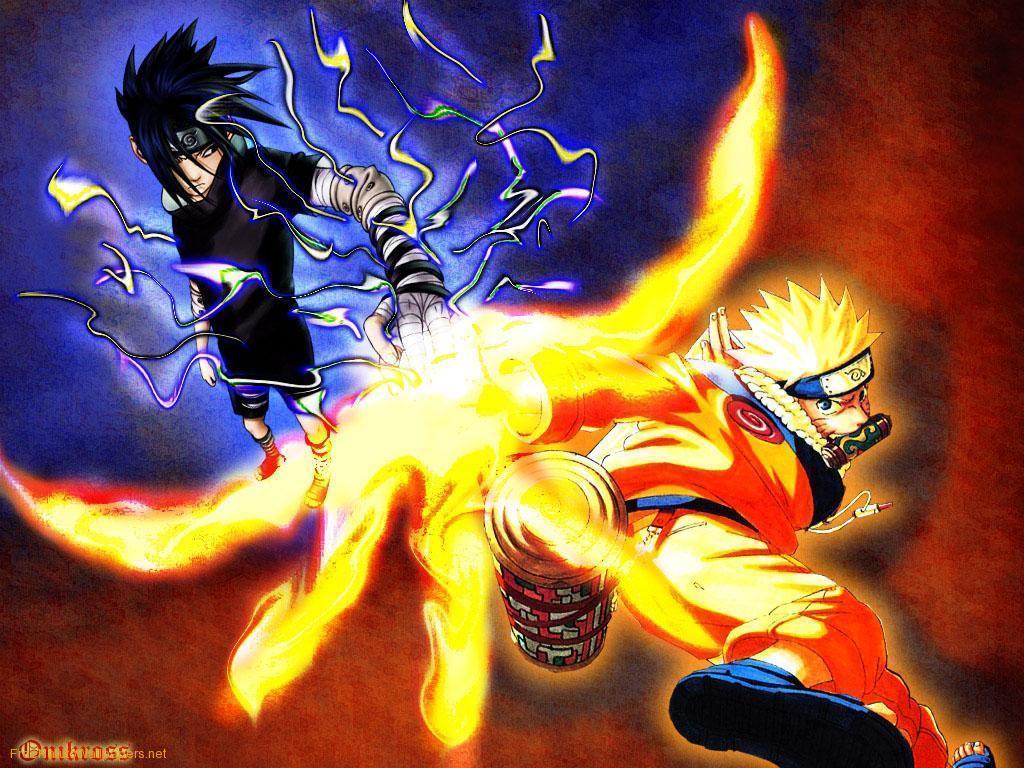 Gambar Keren Naruto Vs Sasuke gambar ke 14