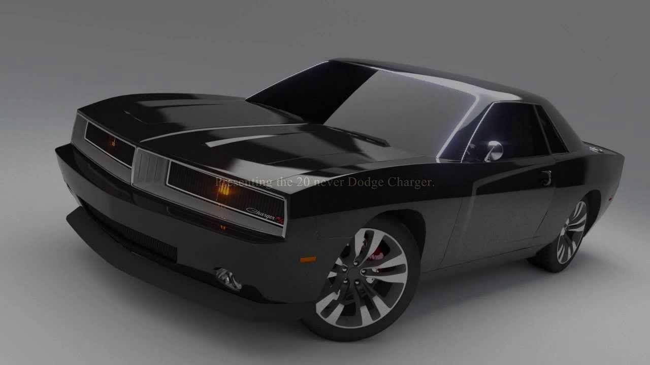 Dodge Challenger Black Desktop Wallpaper