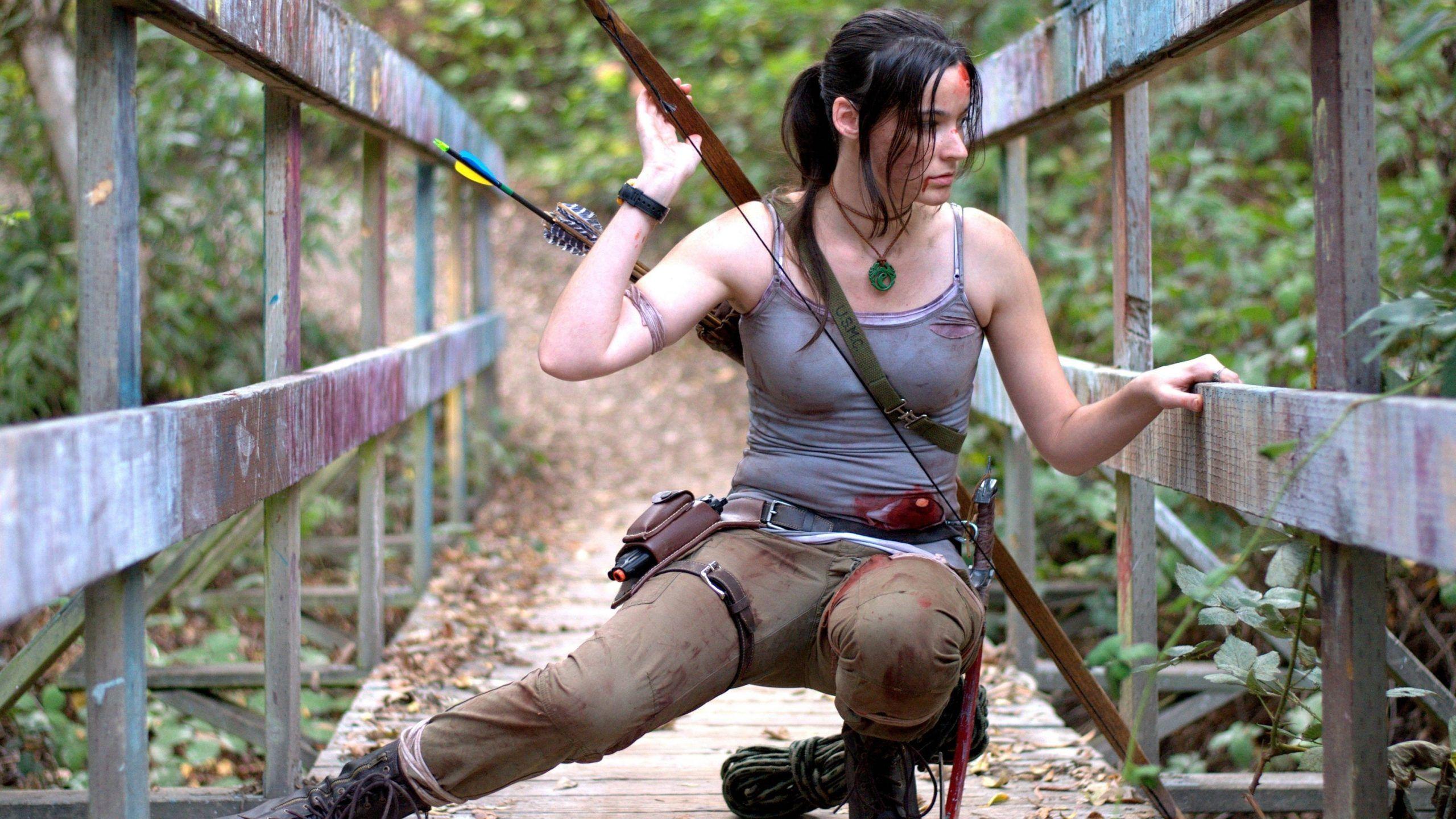 Tomb Raider Lara Croft Best Cosplay HD Photo Wallpaper