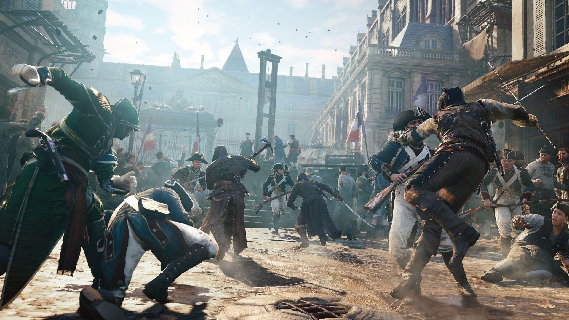 Pilot" the Animus in the Modern Day Element of Assassin&;s Creed Unity