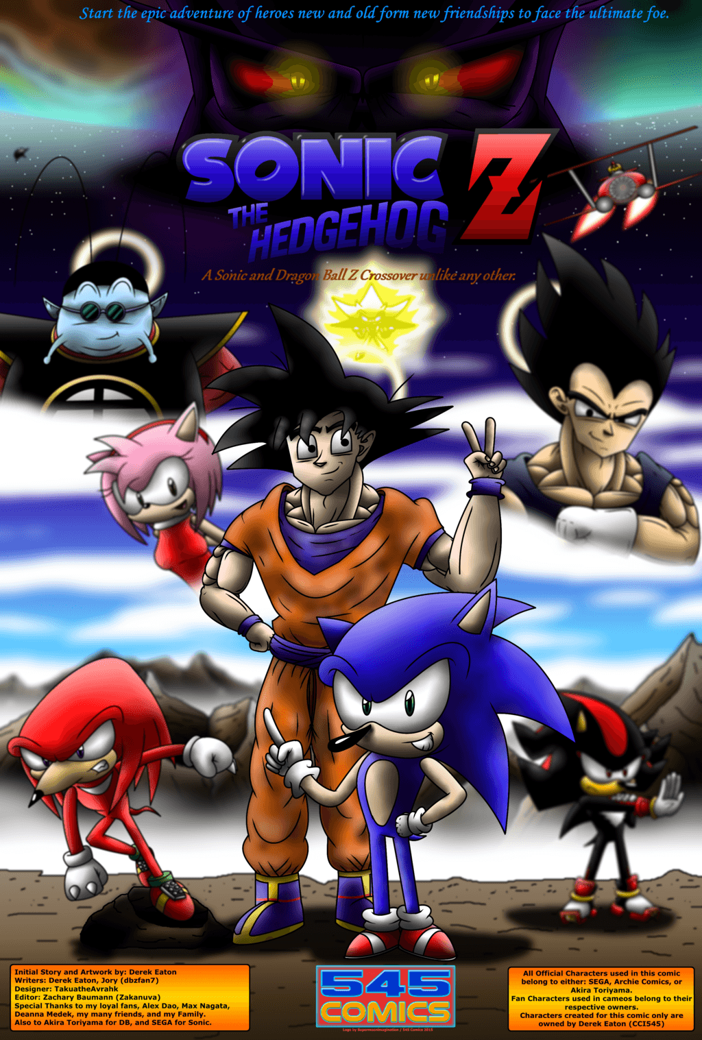 Sonic the Hedgehog Z Comic Cover 2015 logo added
