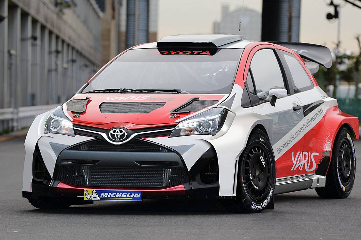 Toyota Yaris WRC &;2017 2 By Jay Z777. WRC Rally School