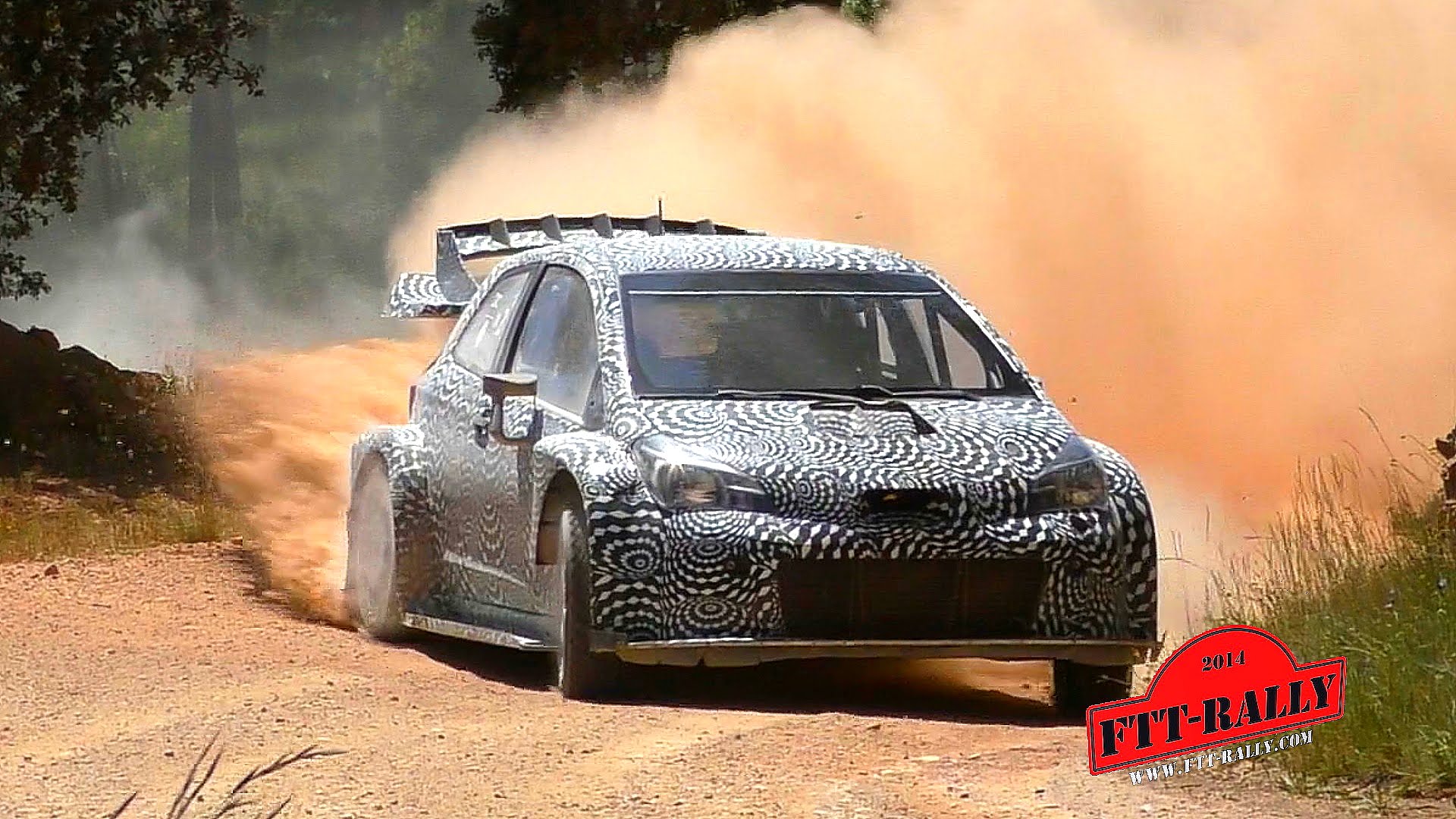 Toyota Yaris WRC 2017. Juho Hänninen. Test Spain Day 5