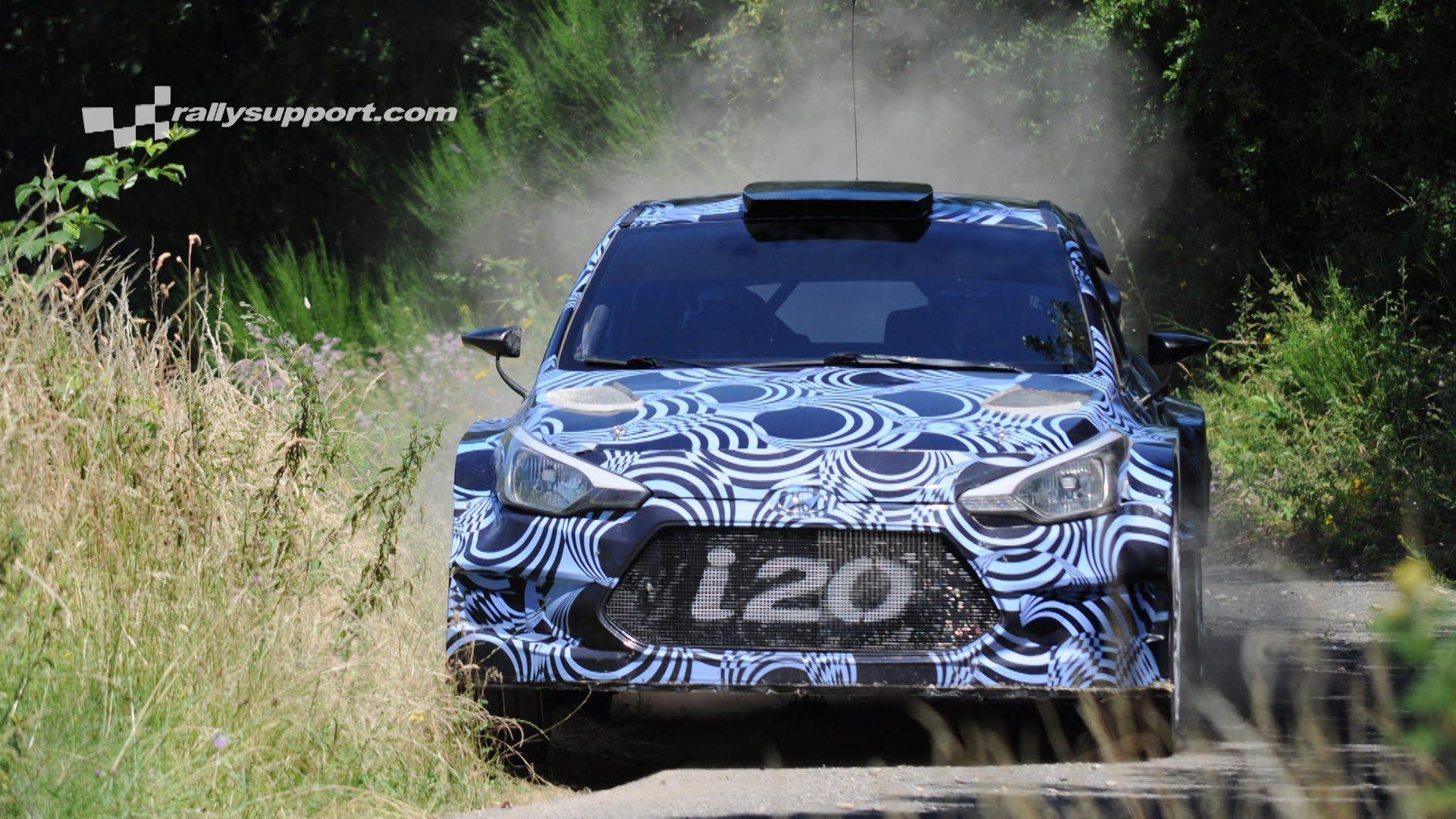 NEW 2016 HYUNDAI i20 WRC TARMAC TEST GERMANY BY RALLYSUPPORT