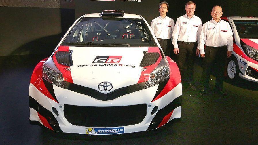 Toyota displays 2016 Yaris WRC livery