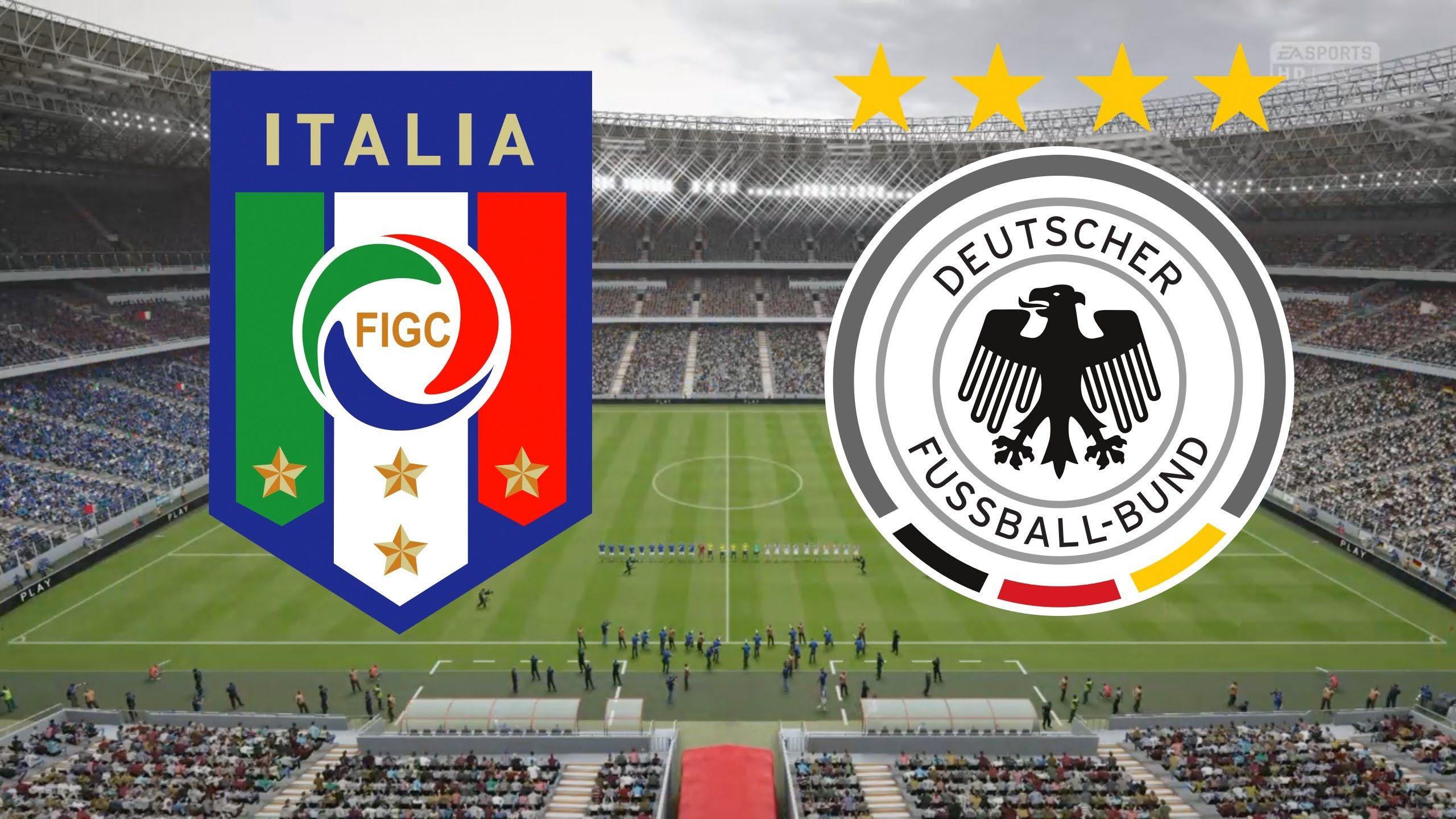 Italy Vs Germany National Football Team Wallpaper