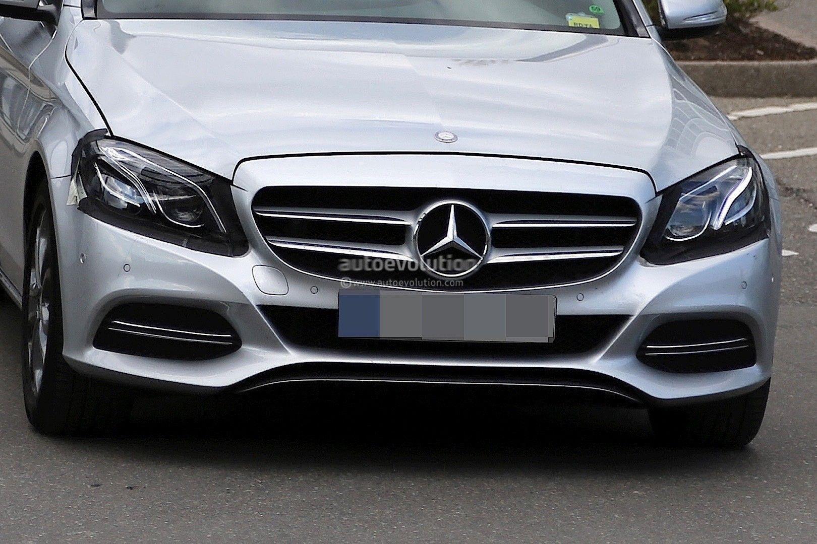 Mercedes Benz C Class Facelift Spied In Germany