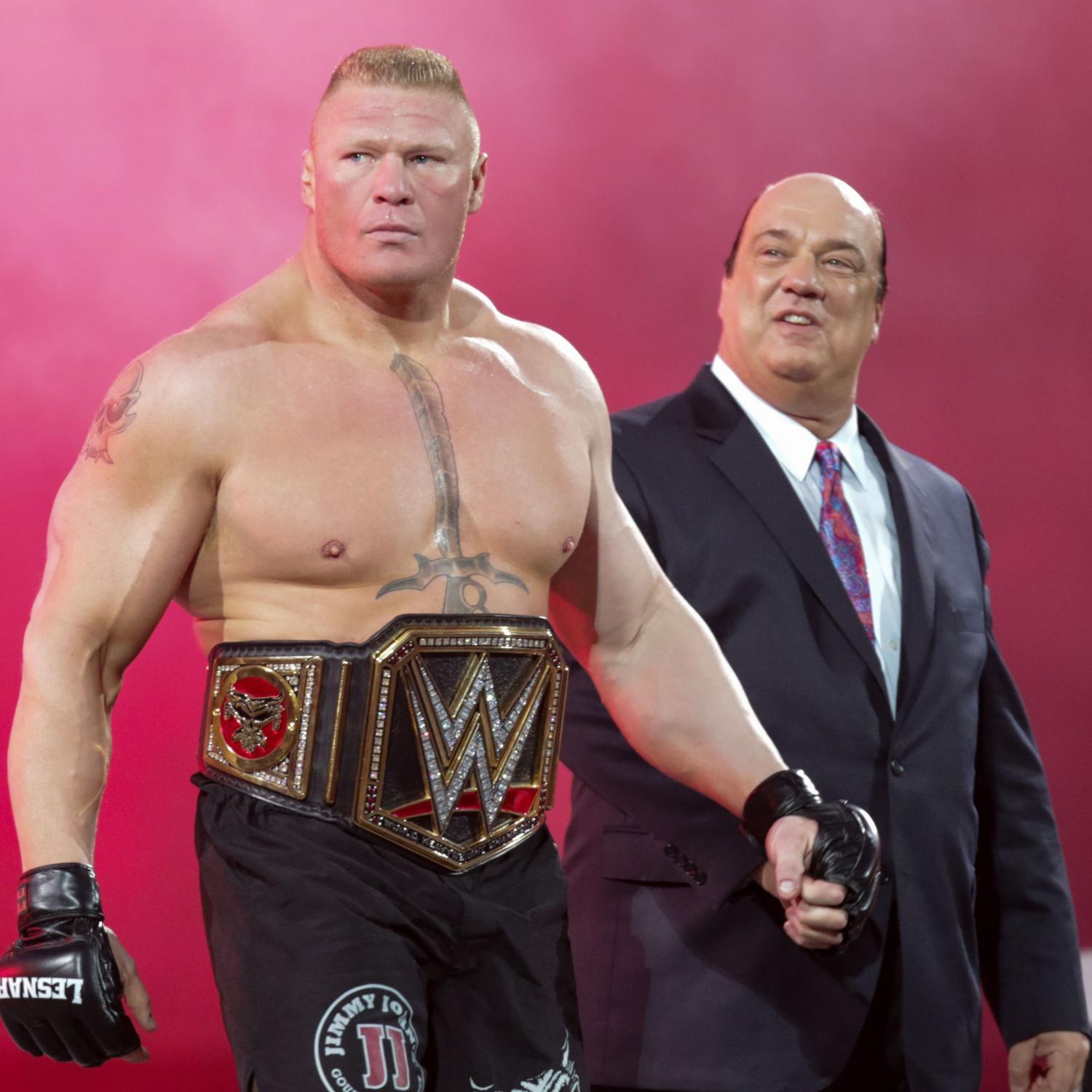 Brock Lesnar&;s Presence Makes WWE Battleground 2015 a Marquee