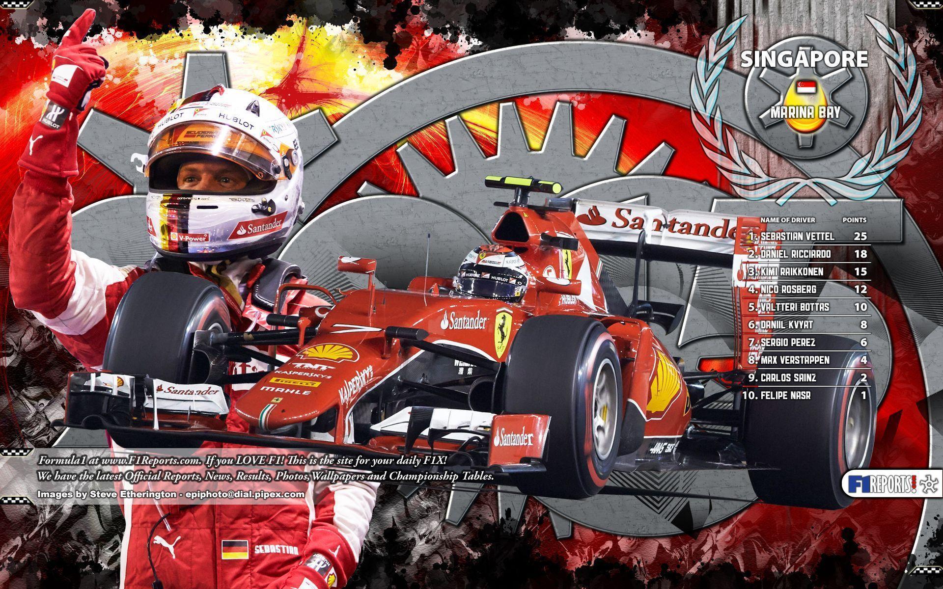 F1 News: 2015 Singapore Grand Prix
