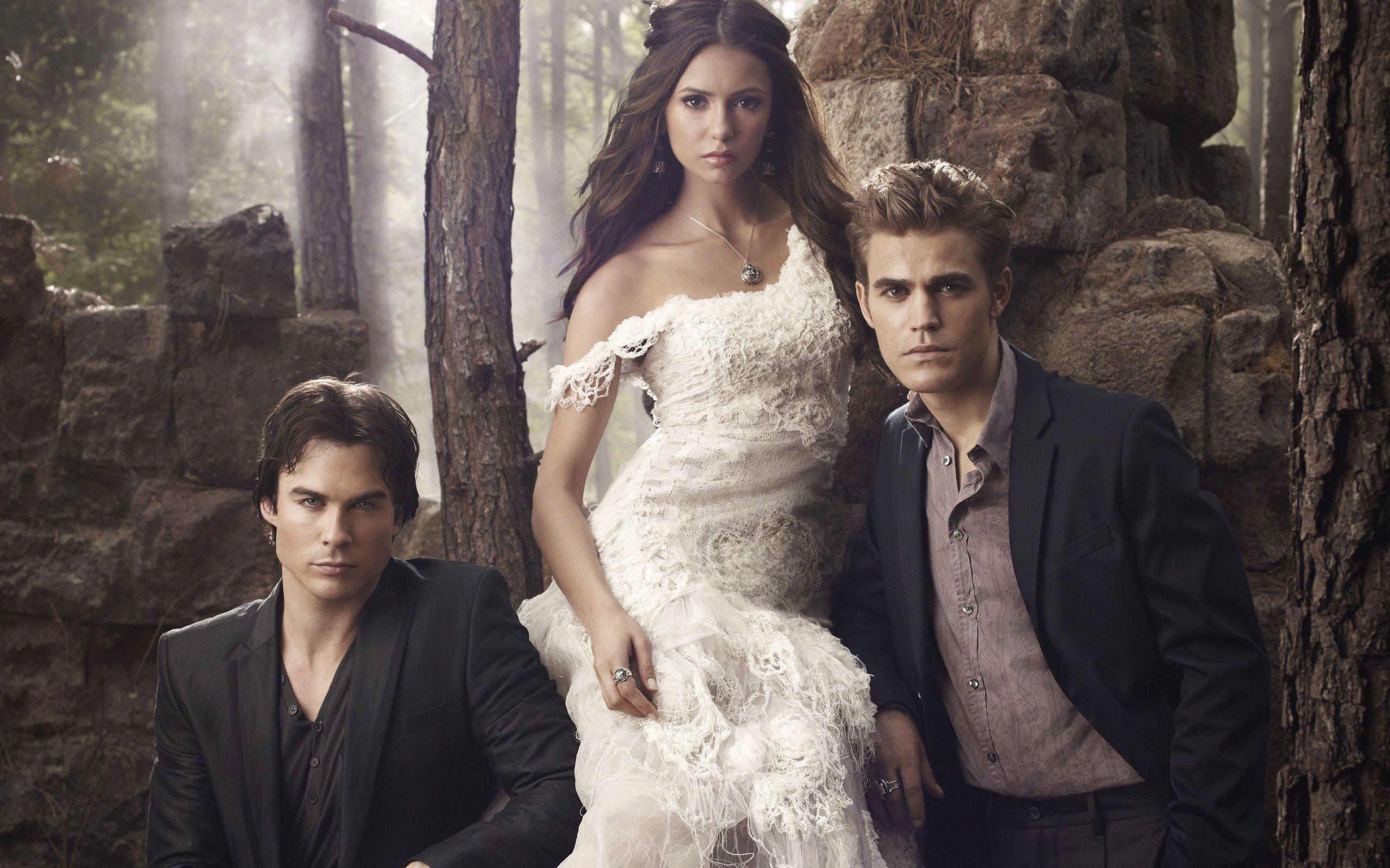 The Vampire Diaries, Season Stefan, Elena, Damon