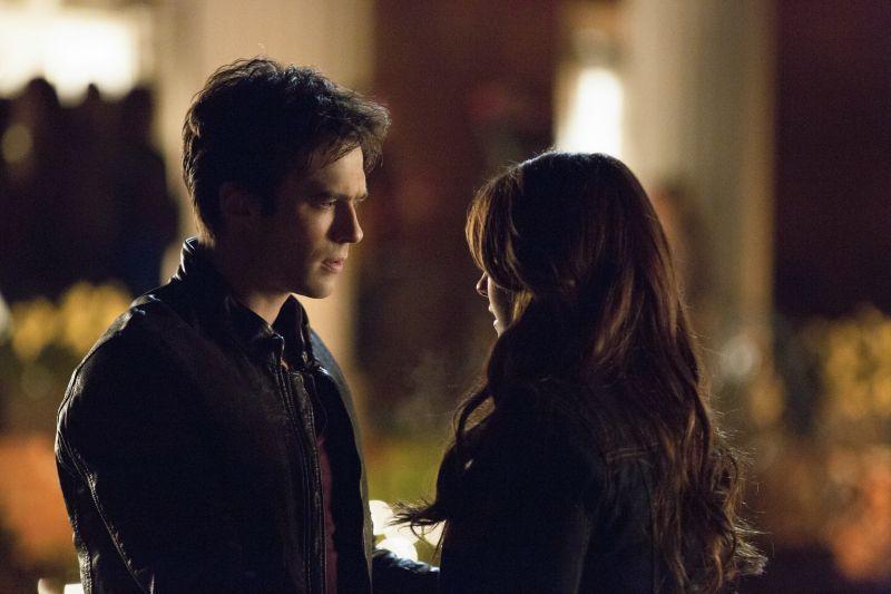 Vampire Diaries&; Caroline Dries on Damon and Elena&;s Future via TV