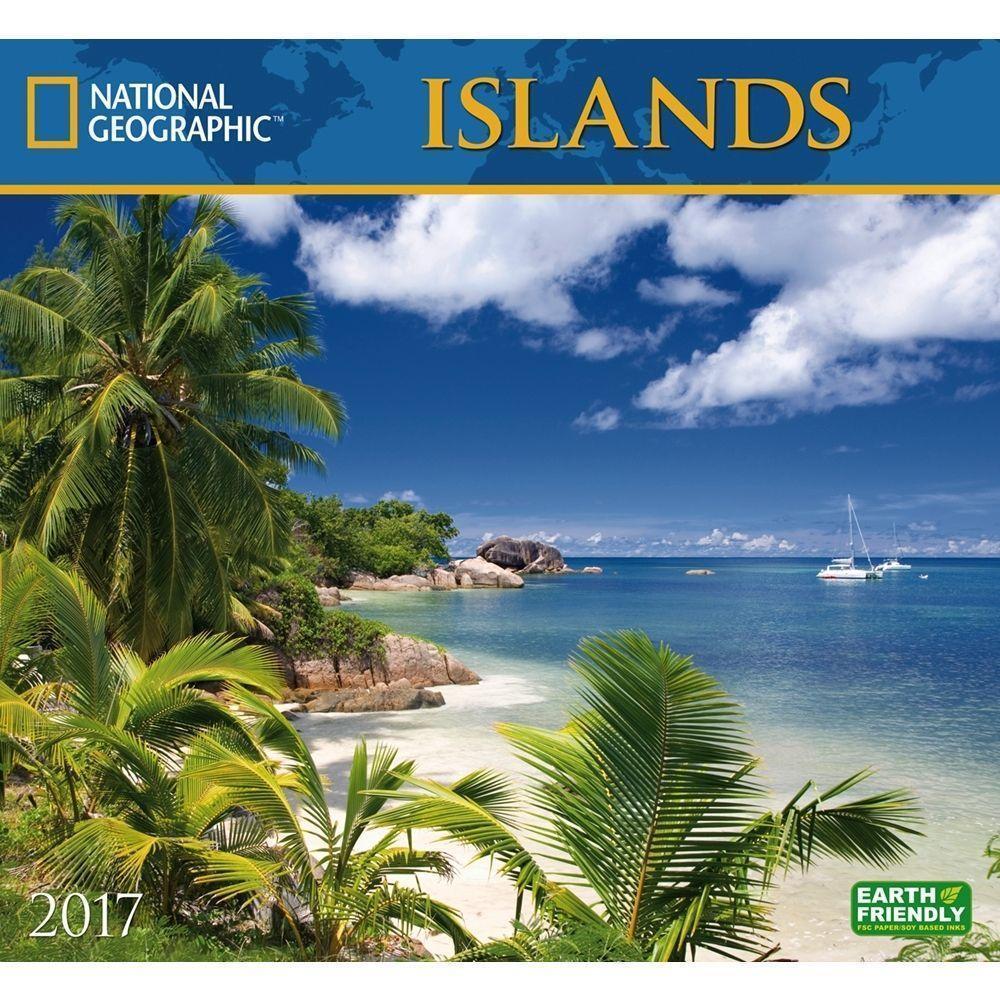 National Geographic Islands Wall Calendar: 9781772180138