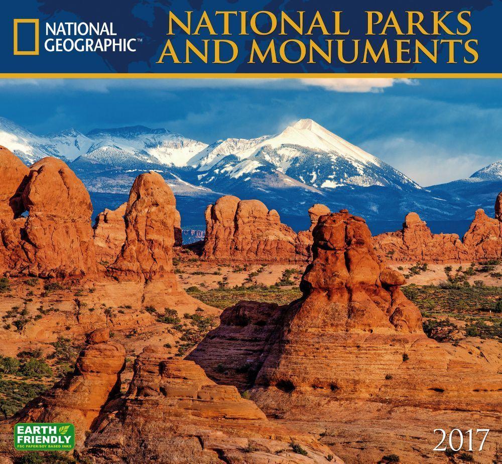 National Parks & Monuments National Geographic Wall Calendar