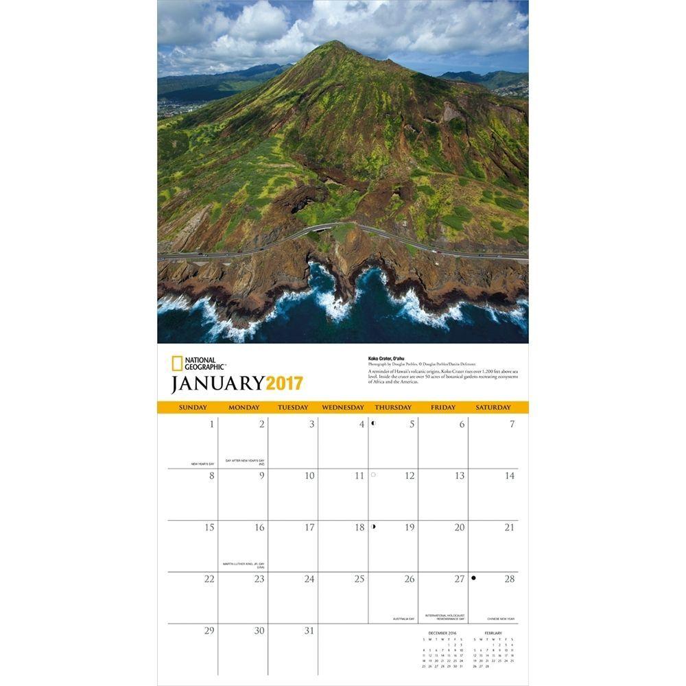 National Geographic Hawaii Wall Calendar: 9781772180114