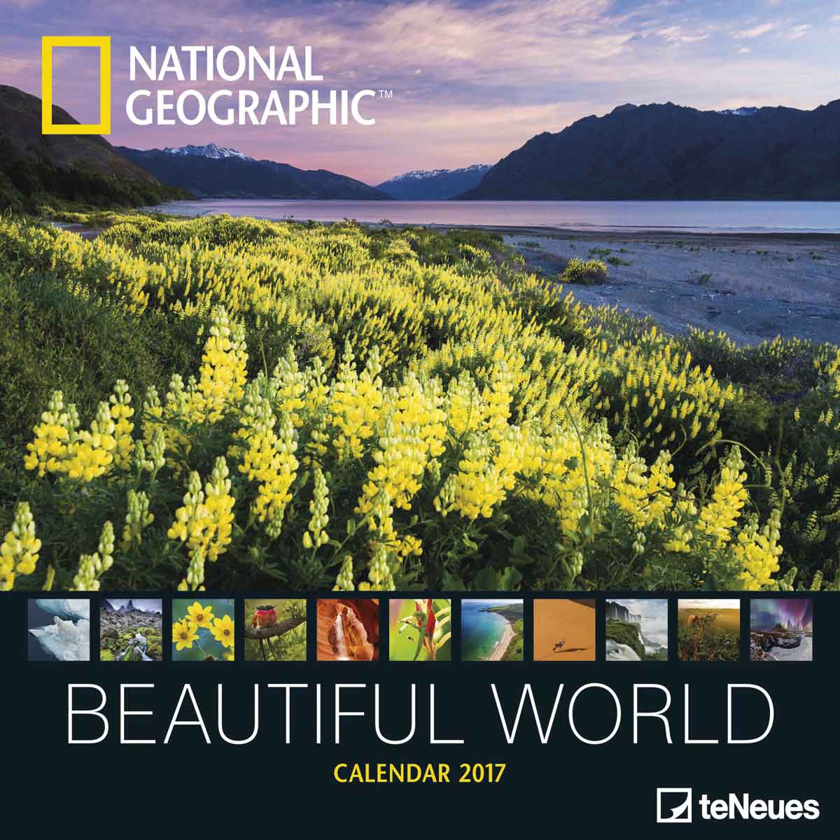 National Geographic Beautiful World Calendar 2017 Club UK