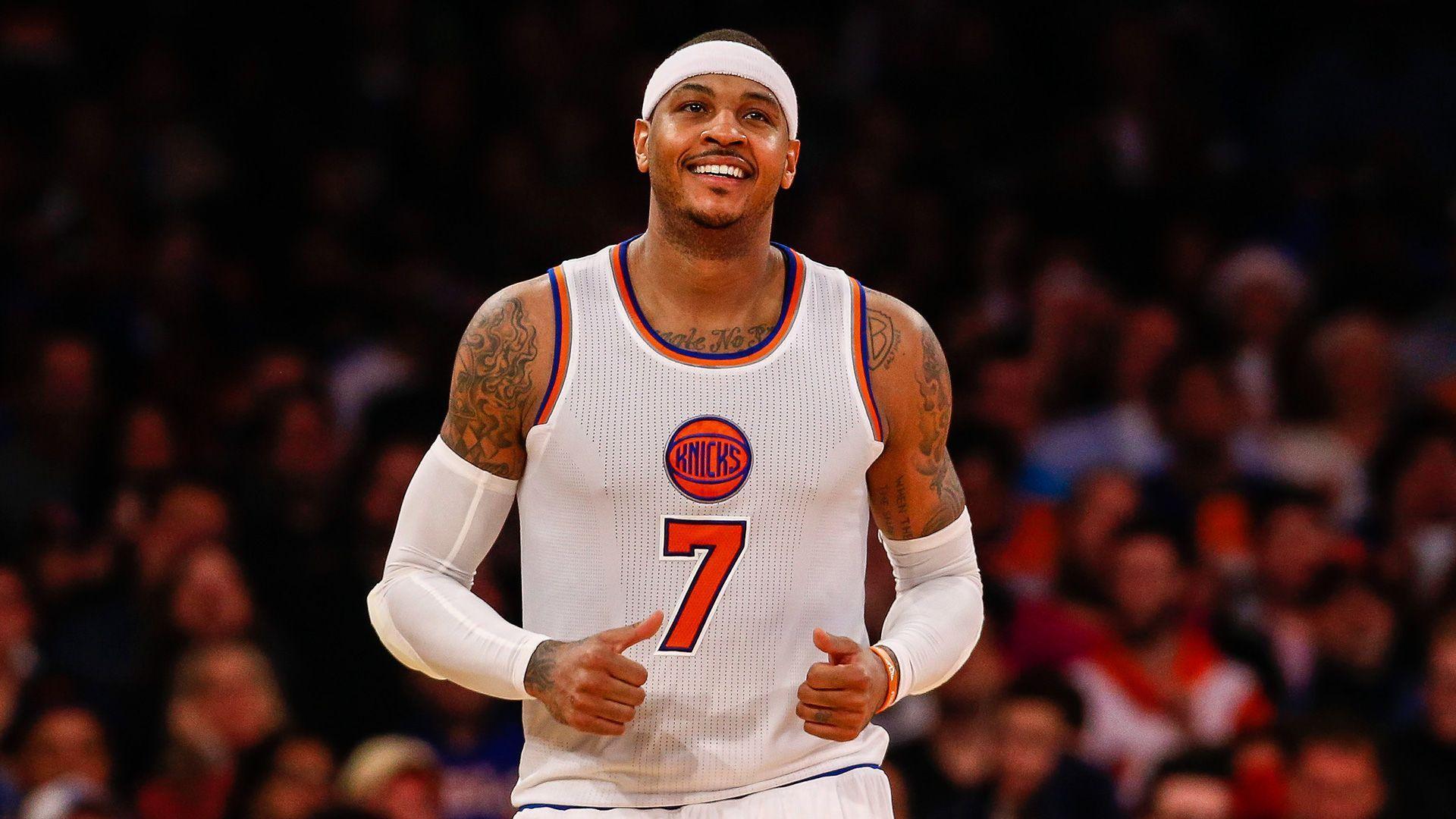 Carmelo Anthony believes Knicks will compete for NBA title this