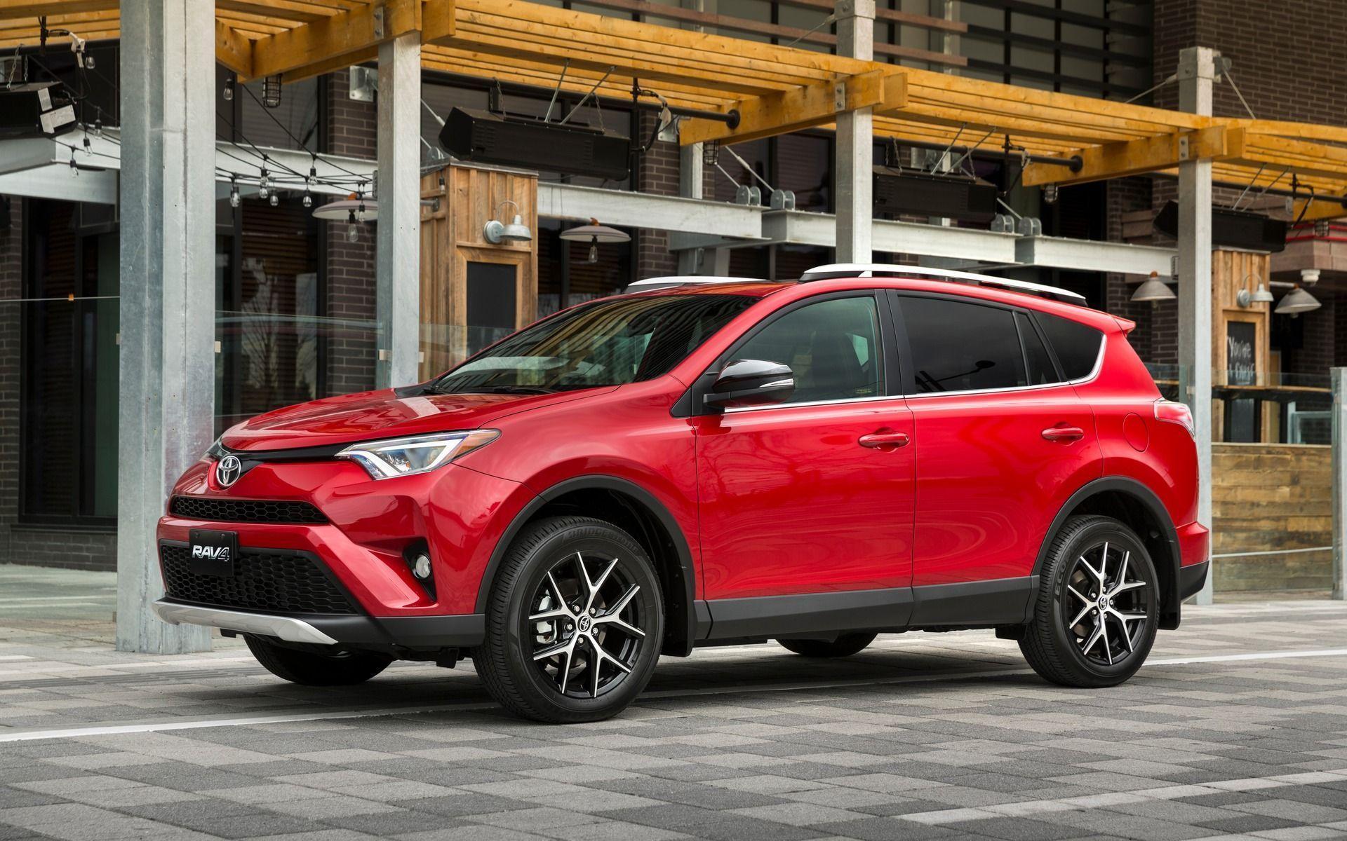 All New 2017 Toyota RAV4 Limited Wallpaper Desktop Image Interior