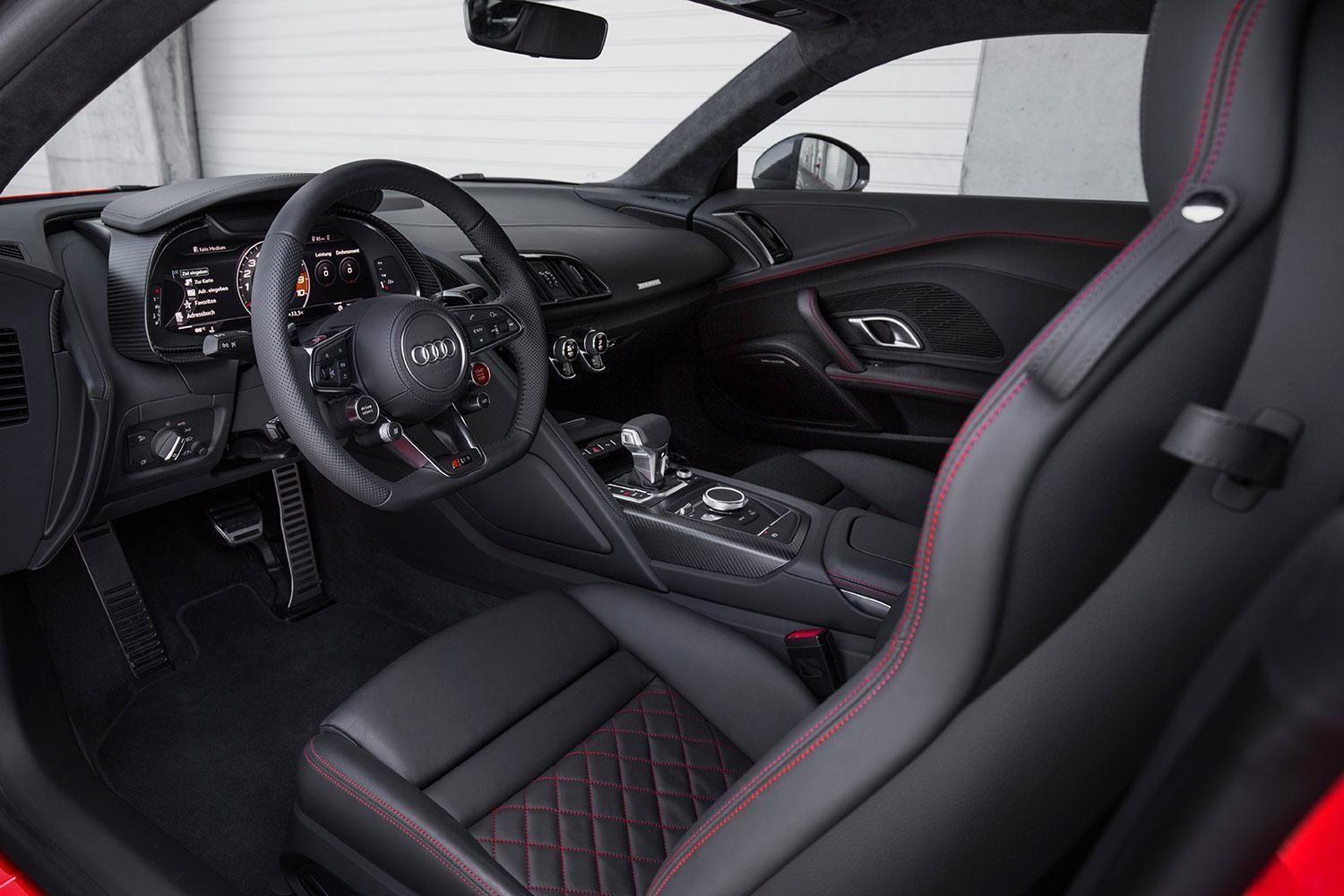 Audi R8 Interior Desktop Wallpaper HD