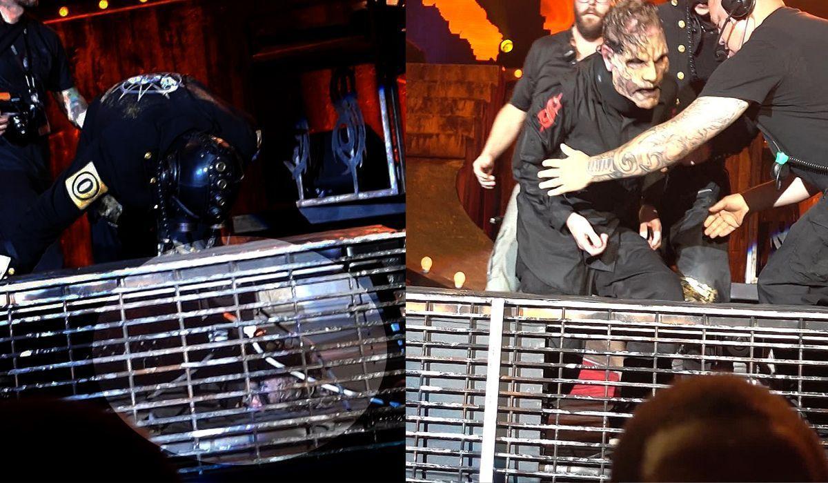 SLIPKNOT&;s Corey Taylor Knocked Out On Stage After Scary Mishap
