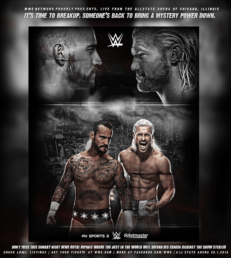 CM Punk vs Dolph Ziggler, Royal Rumble 2018
