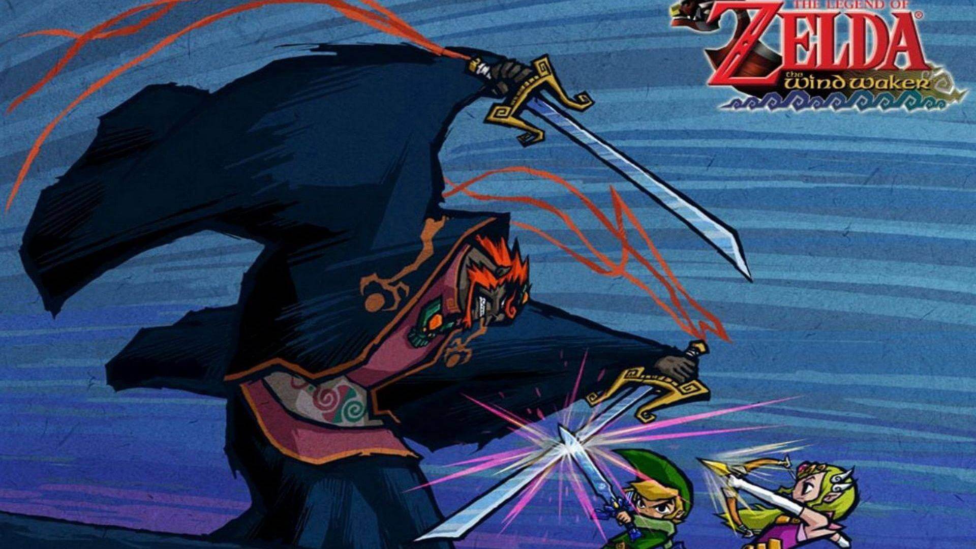 The Legend Of Zelda Wind Waker HD Wallpaper