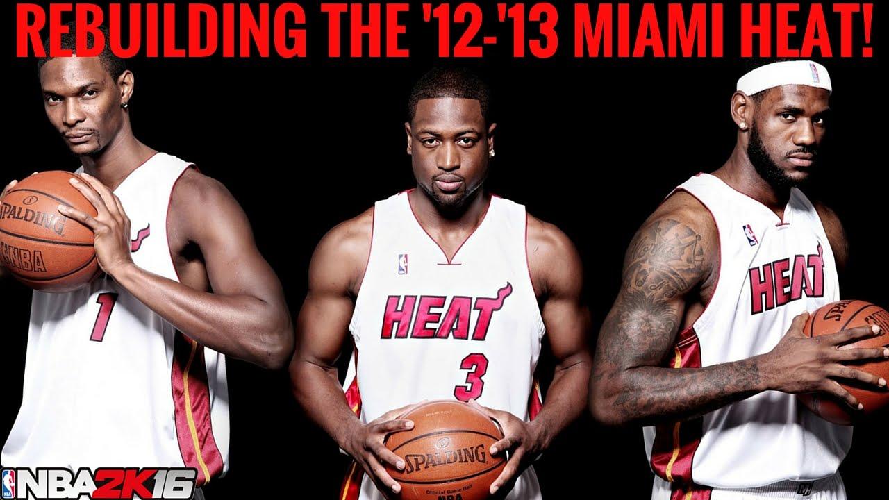 NBA 2K16 MyLeague The &;12-&;13 Miami Heat!