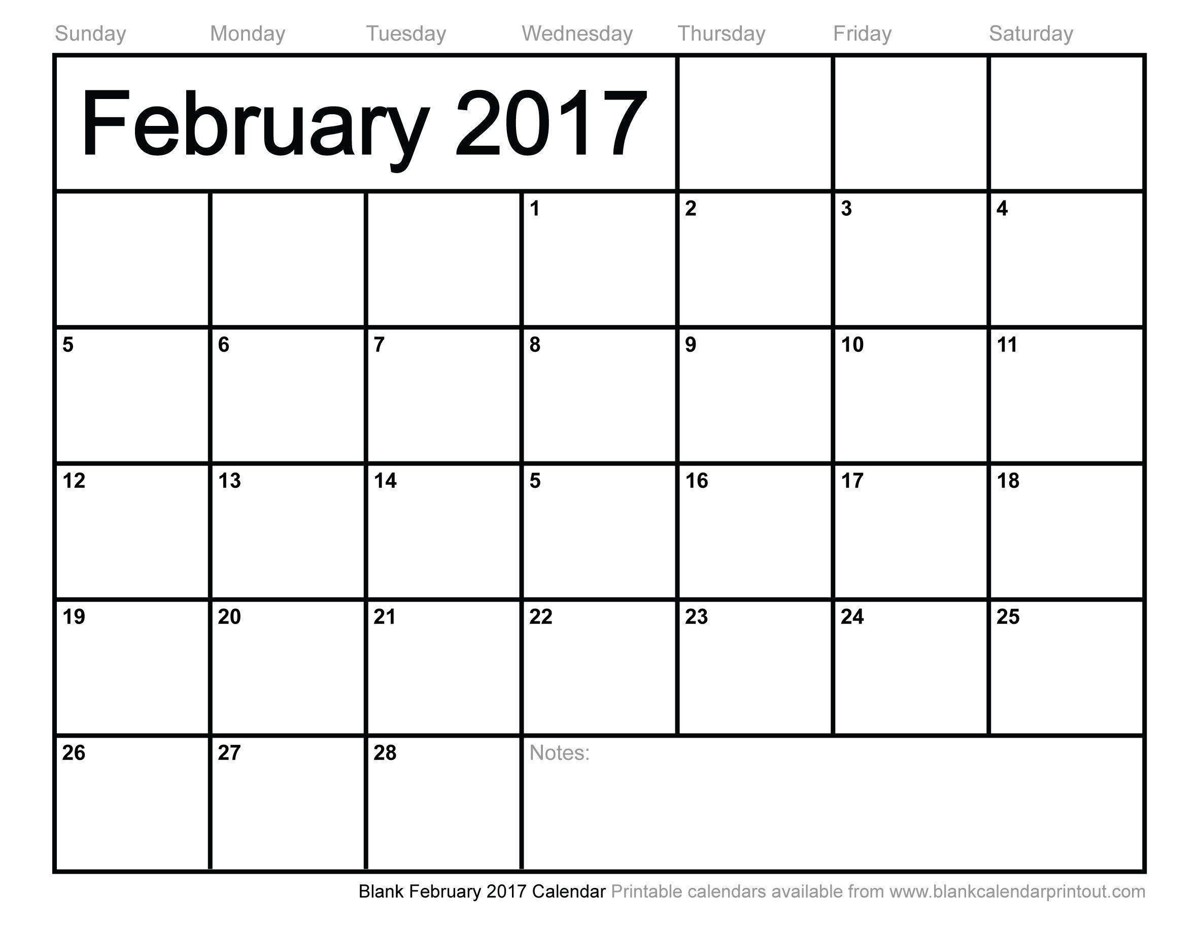Blank Calendar Year 2017. Calendar Design For Inspiration