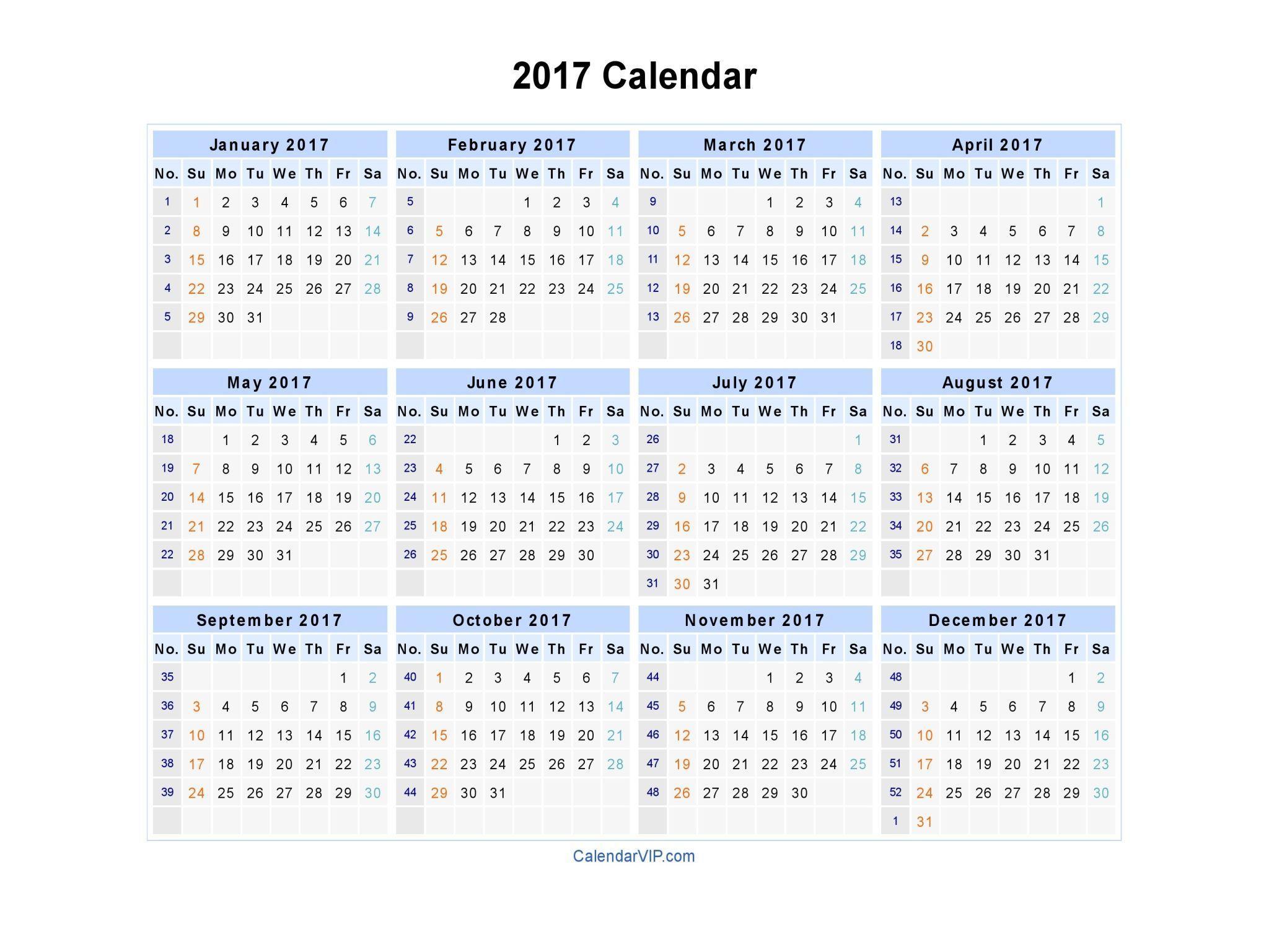 Calendar Printable Calendar in PDF Word Excel