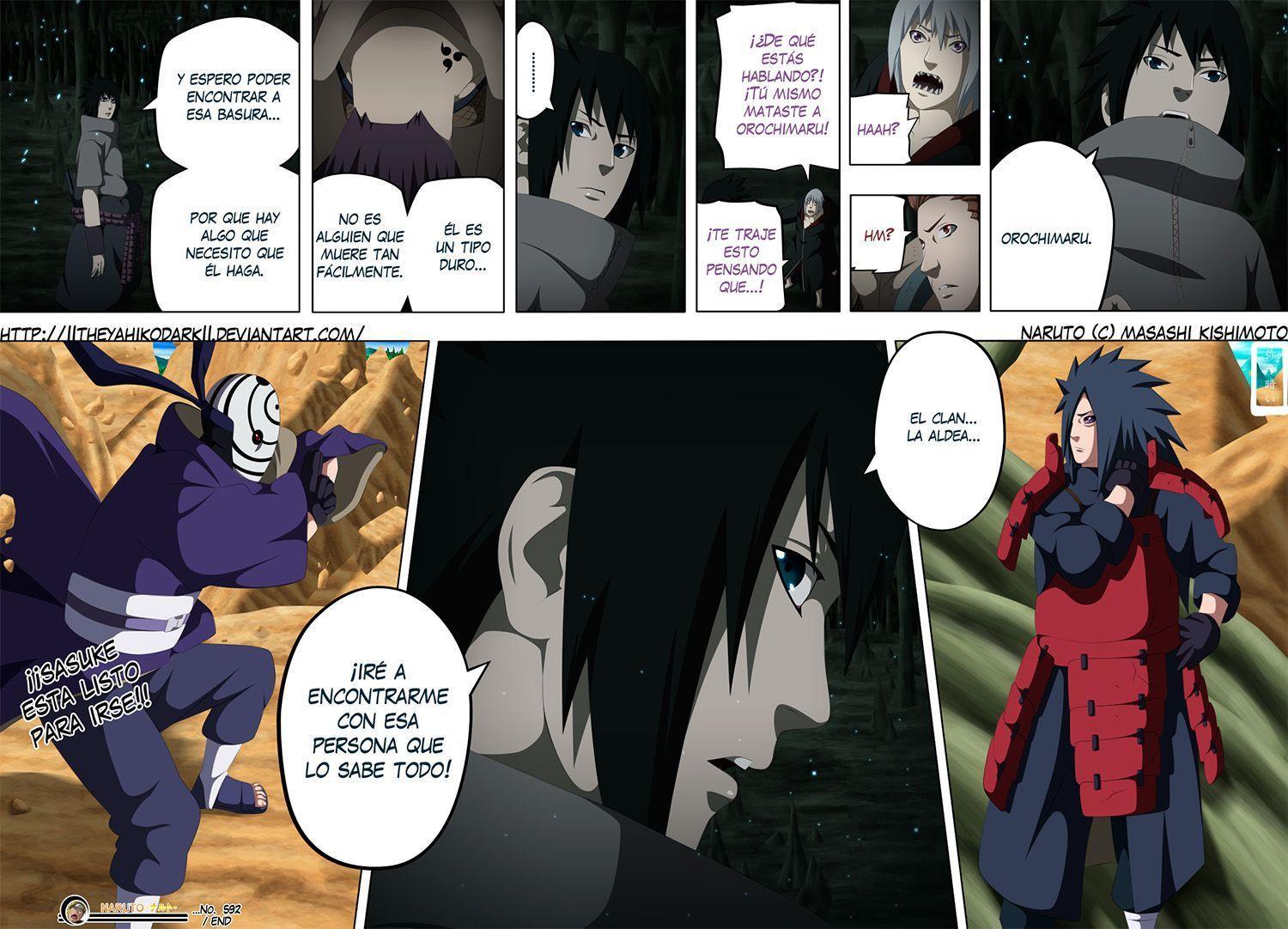 Sasuke goes to Orochimaru