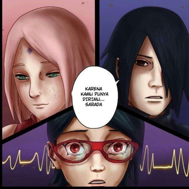 sasuke uchiha sakura sarada on Instagram